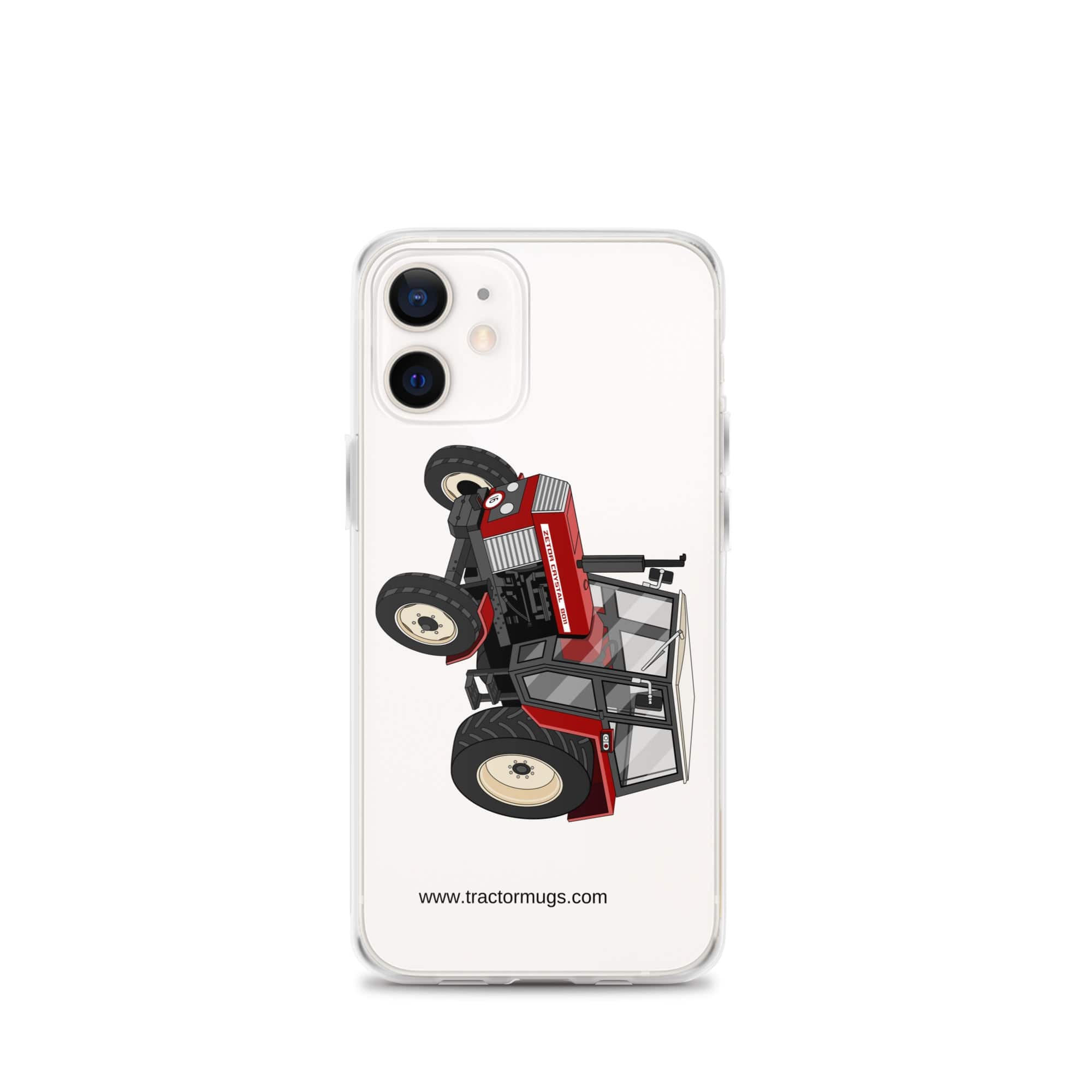 The Tractor Mugs Store iPhone 12 mini Zetor Crystal 8011 | Clear Case for iPhone® Quality Farmers Merch
