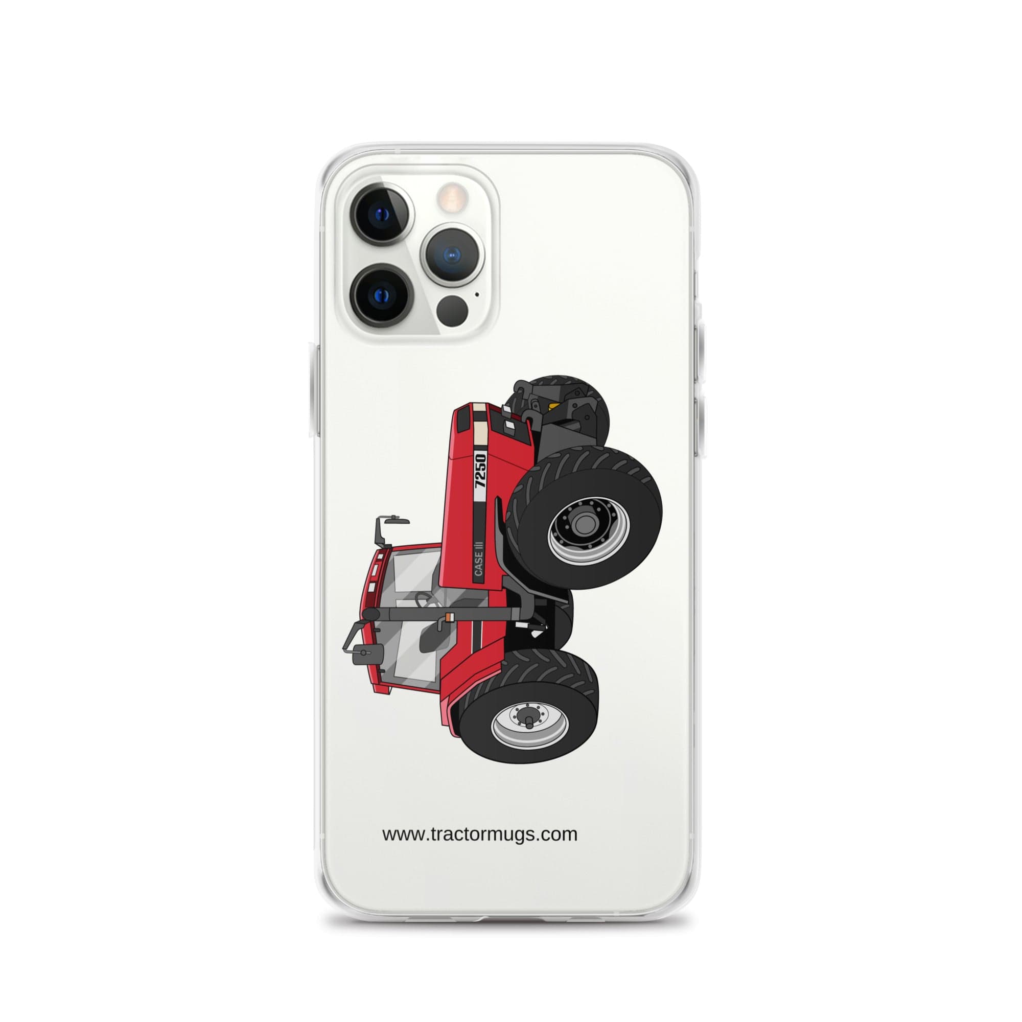 The Tractor Mugs Store iPhone 12 Pro Case IH 7250 | Clear Case for iPhone® Quality Farmers Merch