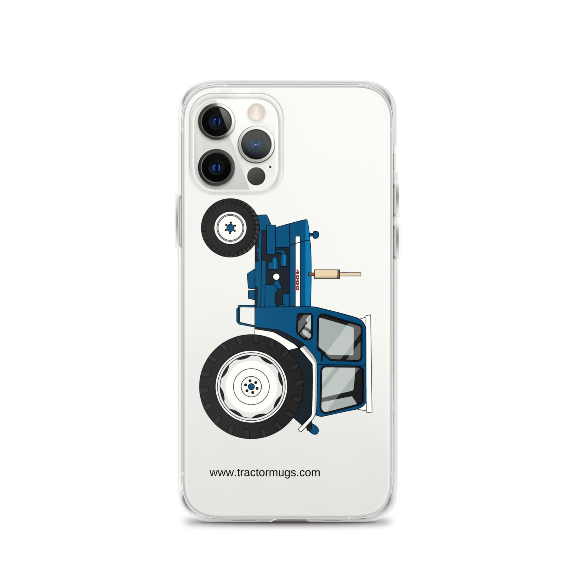 The Tractor Mugs Store iPhone 12 Pro Ford 4000 | Clear Case for iPhone® Quality Farmers Merch