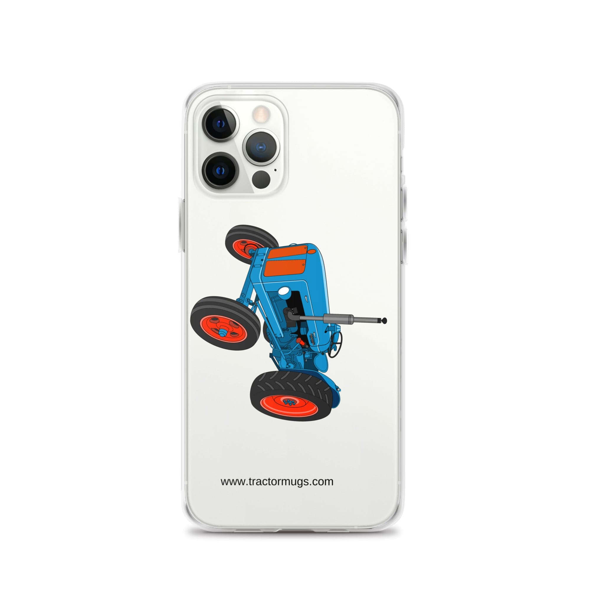 The Tractor Mugs Store iPhone 12 Pro Fordson Super Dexta | Clear Case for iPhone® Quality Farmers Merch