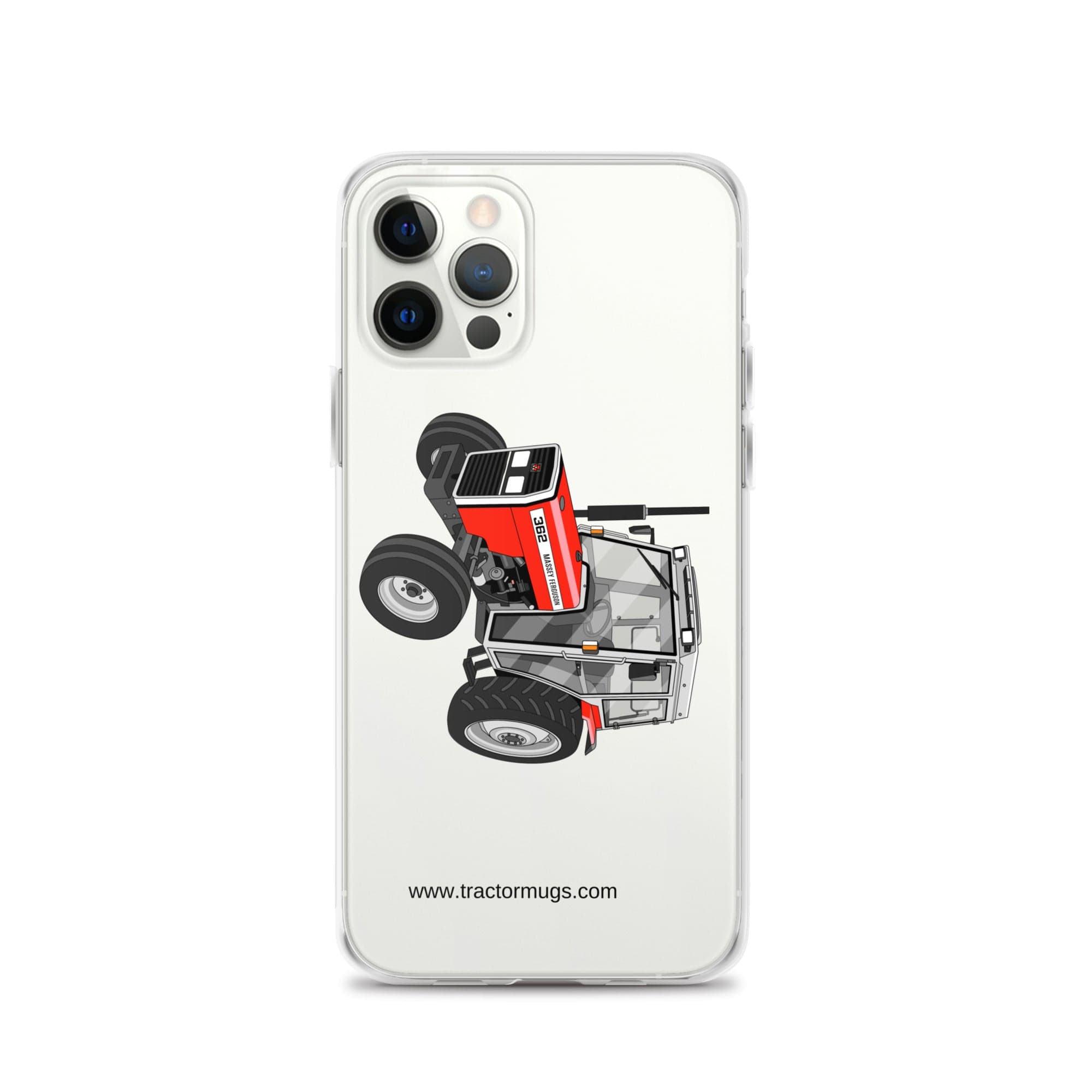 The Tractor Mugs Store iPhone 12 Pro Massey Ferguson 362 | Clear Case for iPhone® Quality Farmers Merch