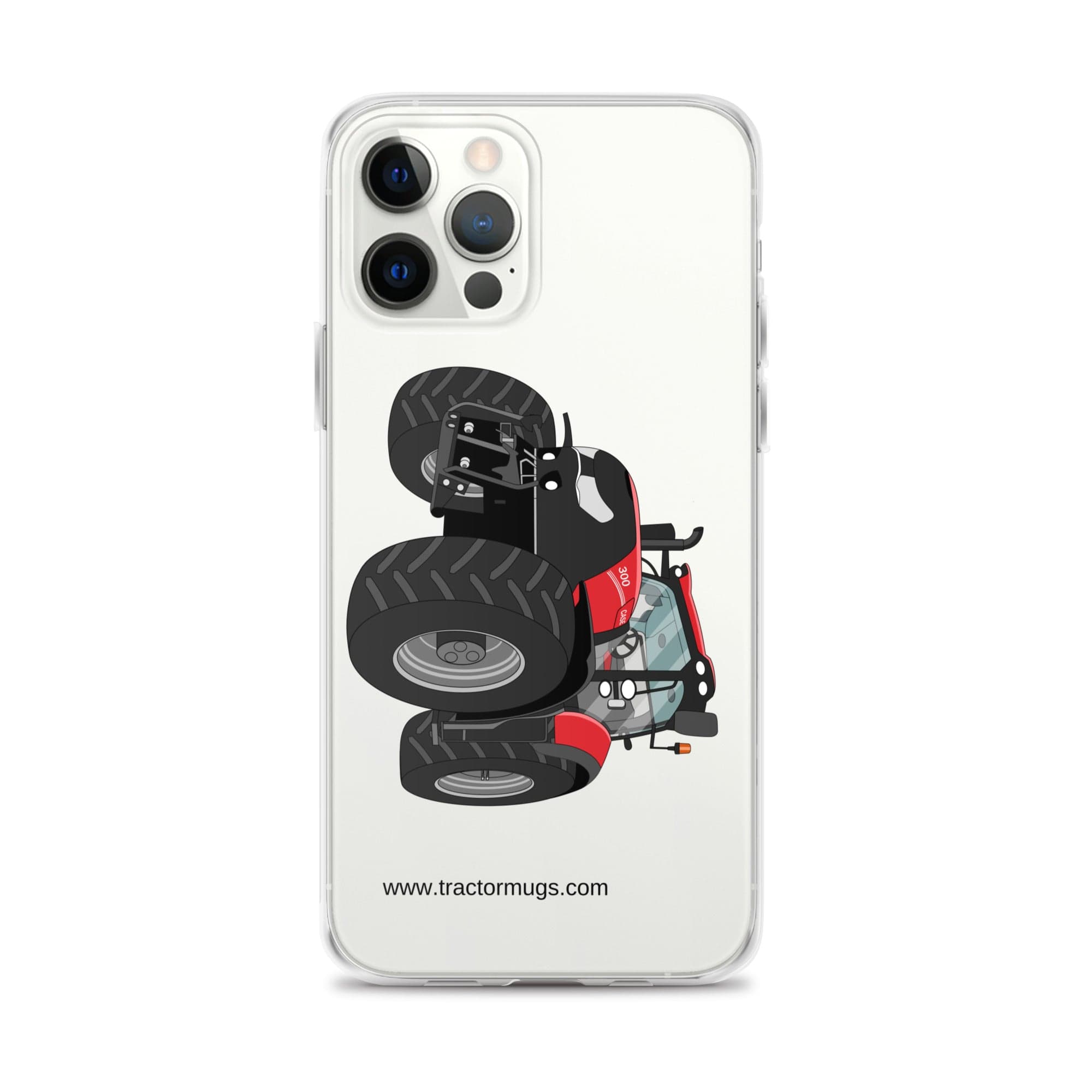 The Tractor Mugs Store iPhone 12 Pro Max Case IH Optum 300 CVX | Clear Case for iPhone® Quality Farmers Merch