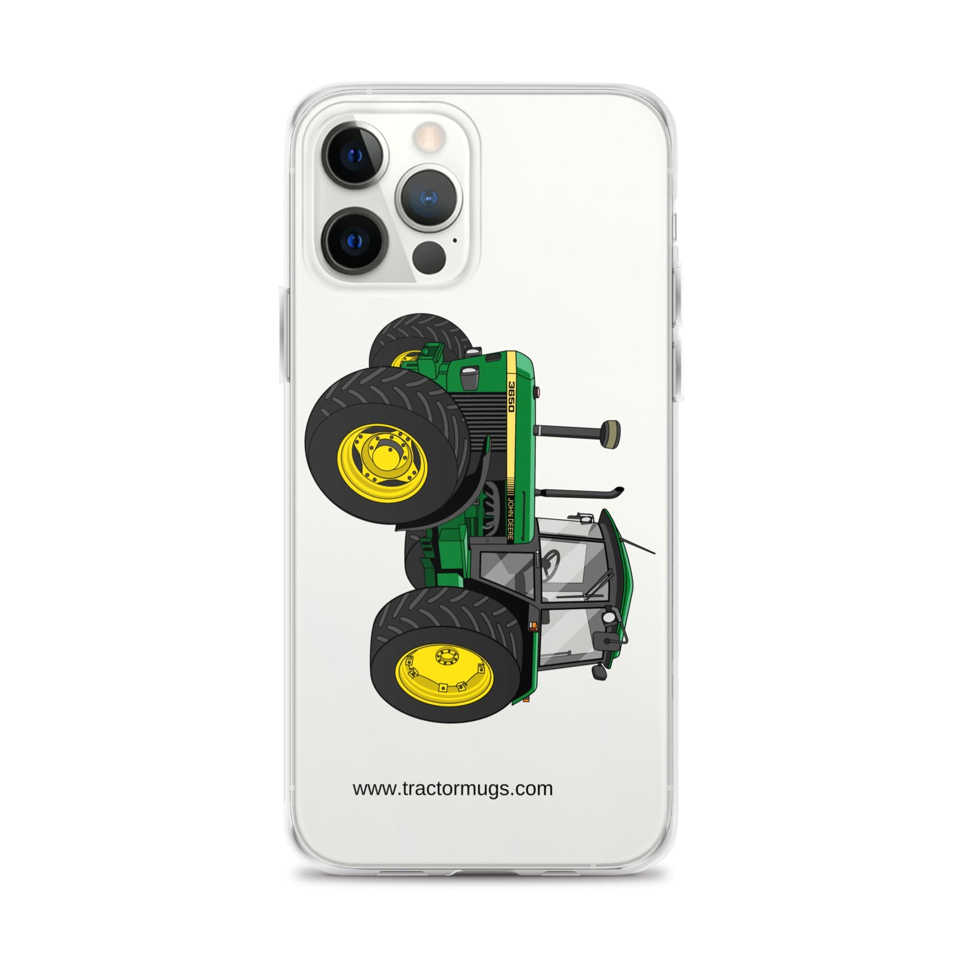The Tractor Mugs Store iPhone 12 Pro Max John Deere 3650 | Clear Case for iPhone® Quality Farmers Merch