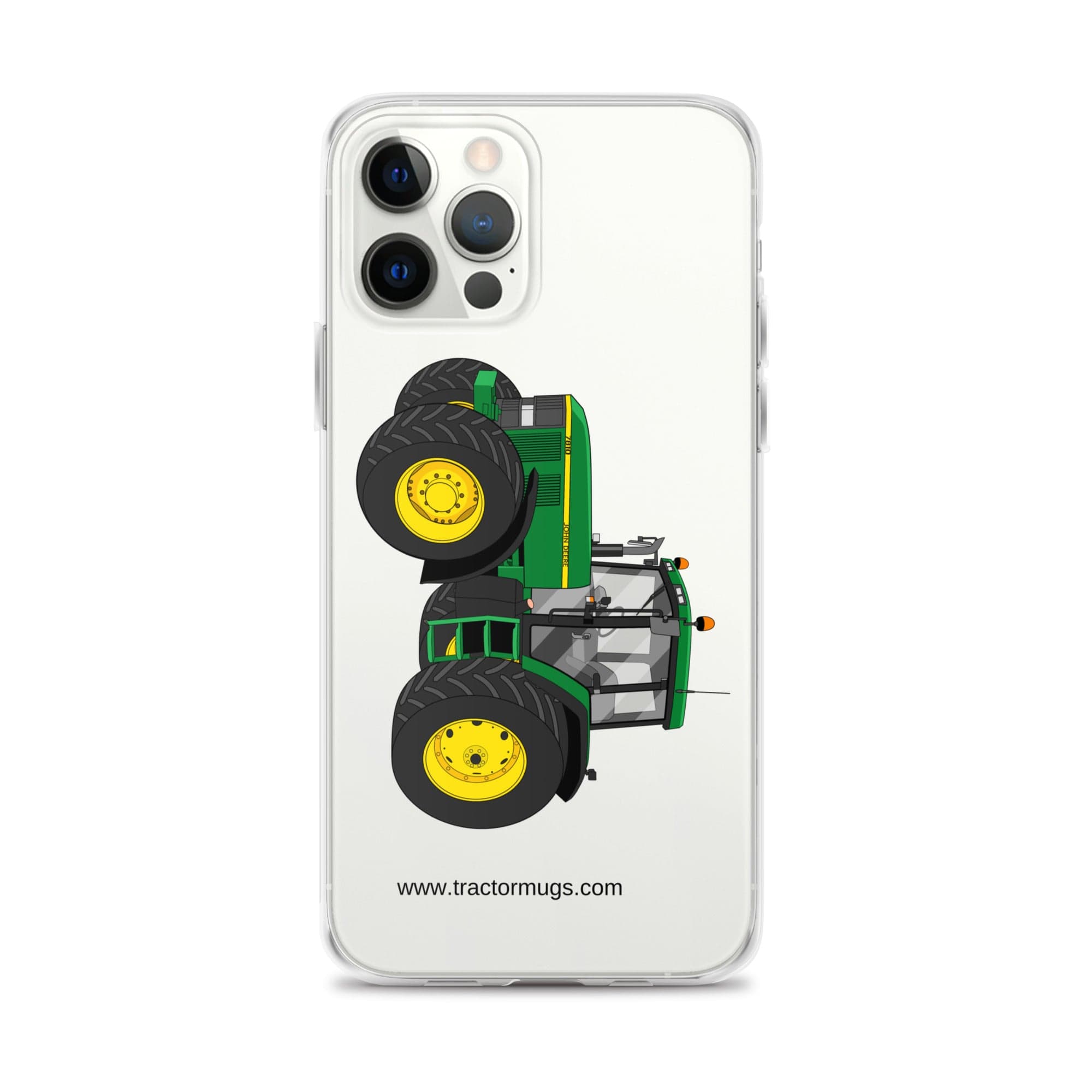 The Tractor Mugs Store iPhone 12 Pro Max John Deere 7810 | Clear Case for iPhone® Quality Farmers Merch