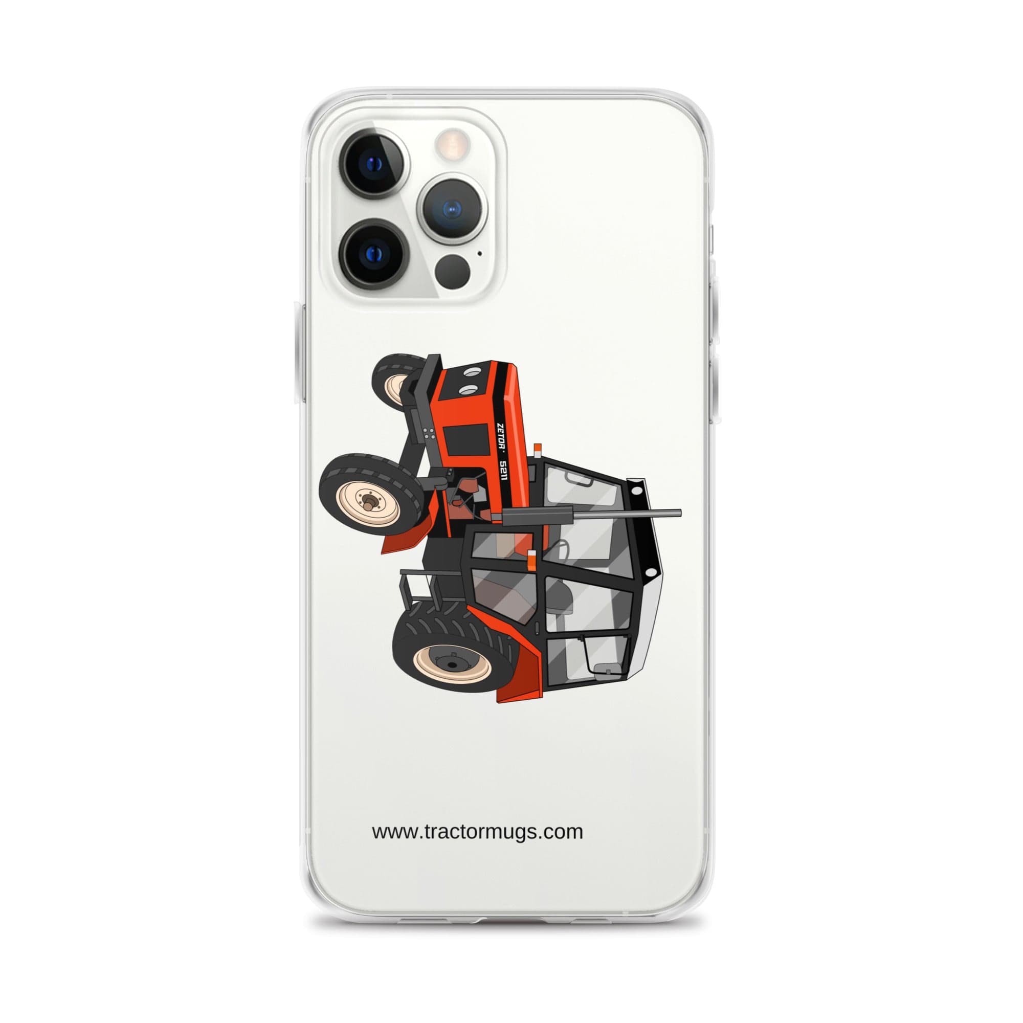 The Tractor Mugs Store iPhone 12 Pro Max Zetor 5211 | Clear Case for iPhone® Quality Farmers Merch