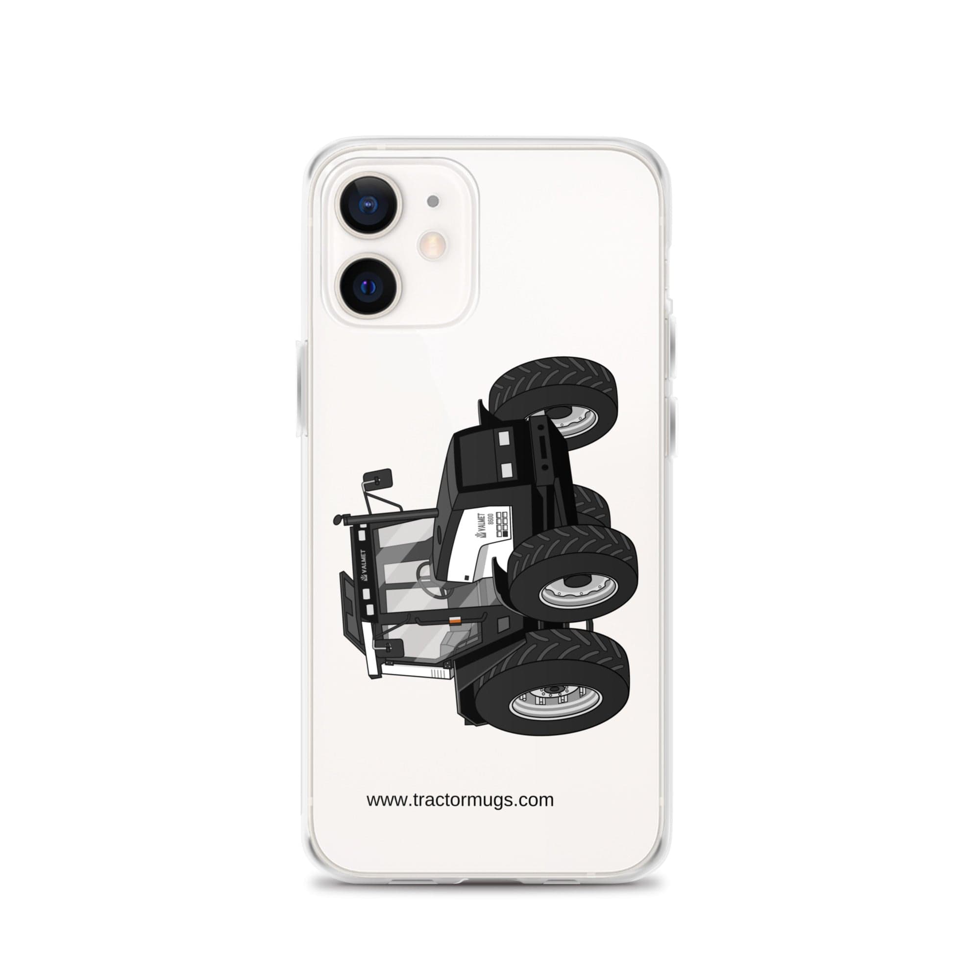 The Tractor Mugs Store iPhone 12 Valmet Mega 8600 | Clear Case for iPhone® Quality Farmers Merch