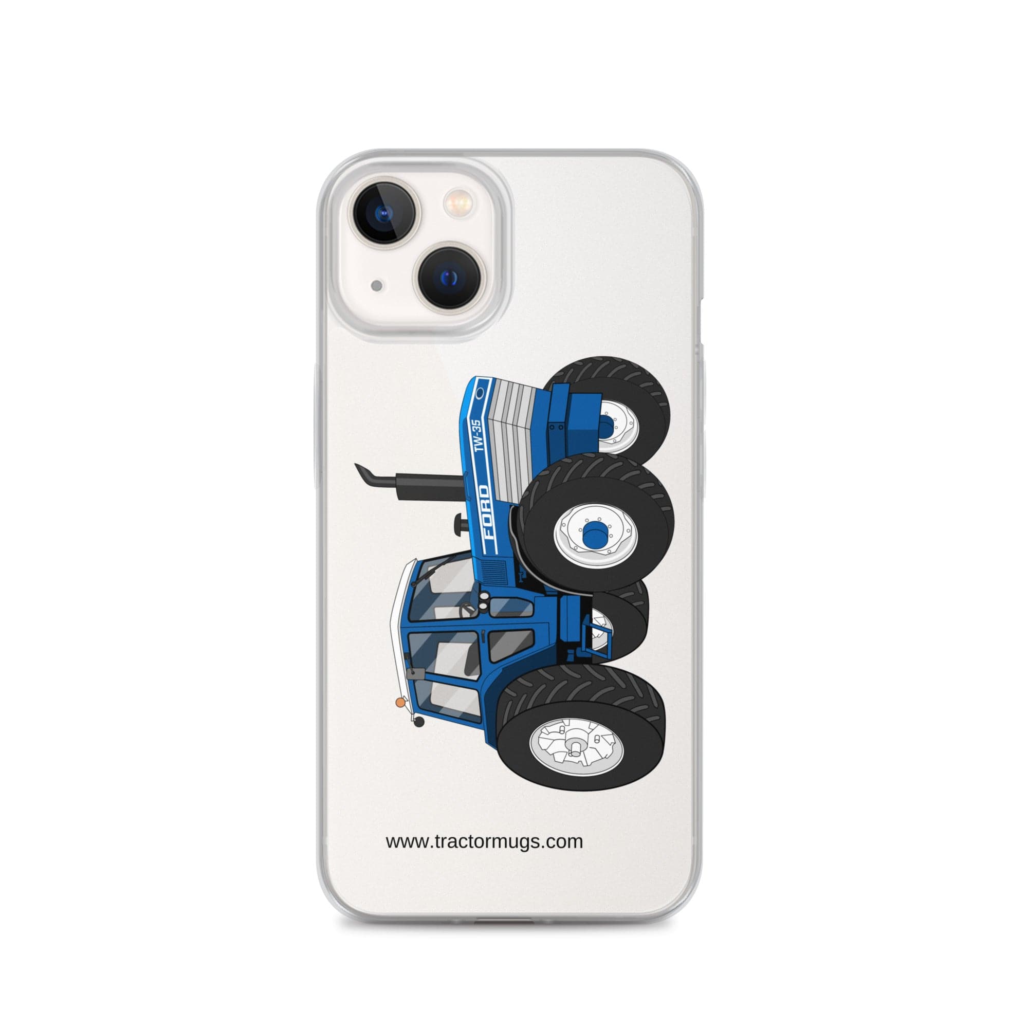 The Tractor Mugs Store iPhone 13 Ford TW 35 | Clear Case for iPhone® Quality Farmers Merch