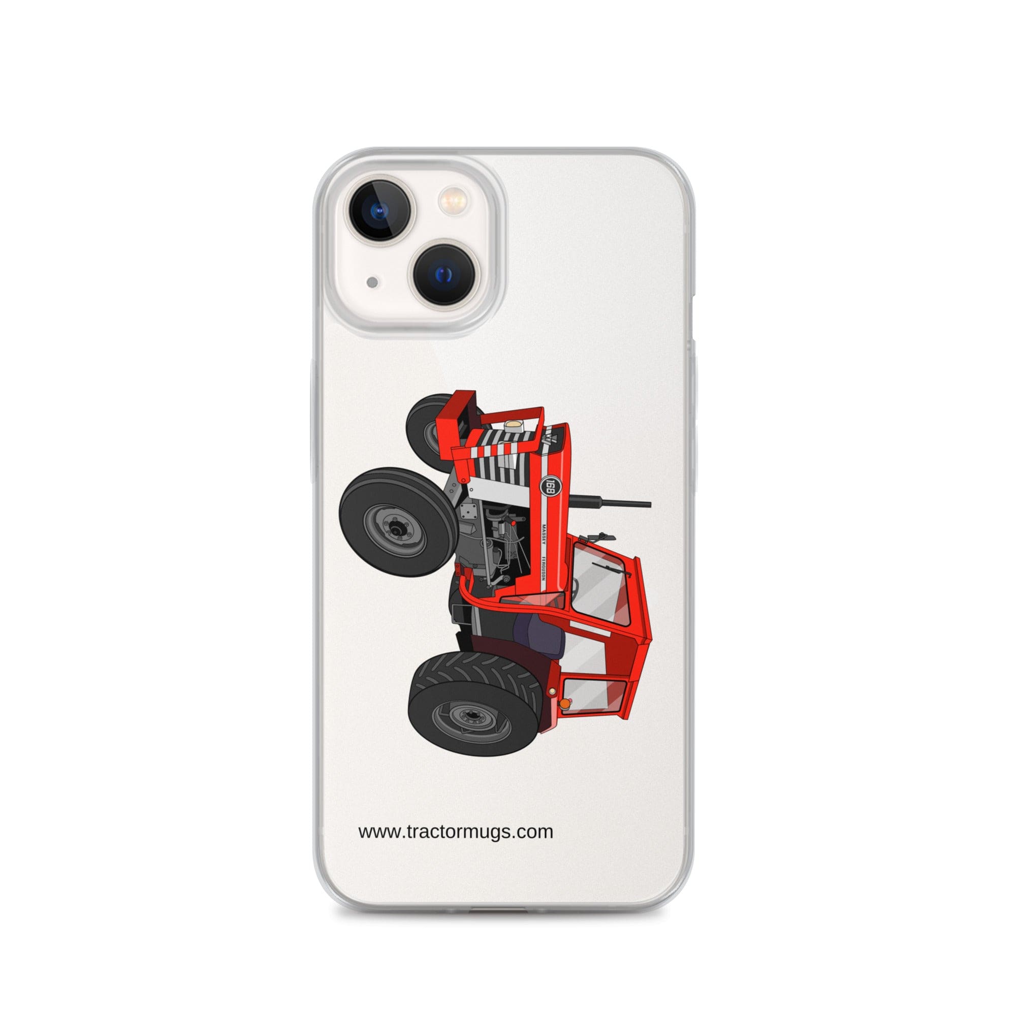 The Tractor Mugs Store iPhone 13 Massey Ferguson 168 | Clear Case for iPhone® Quality Farmers Merch