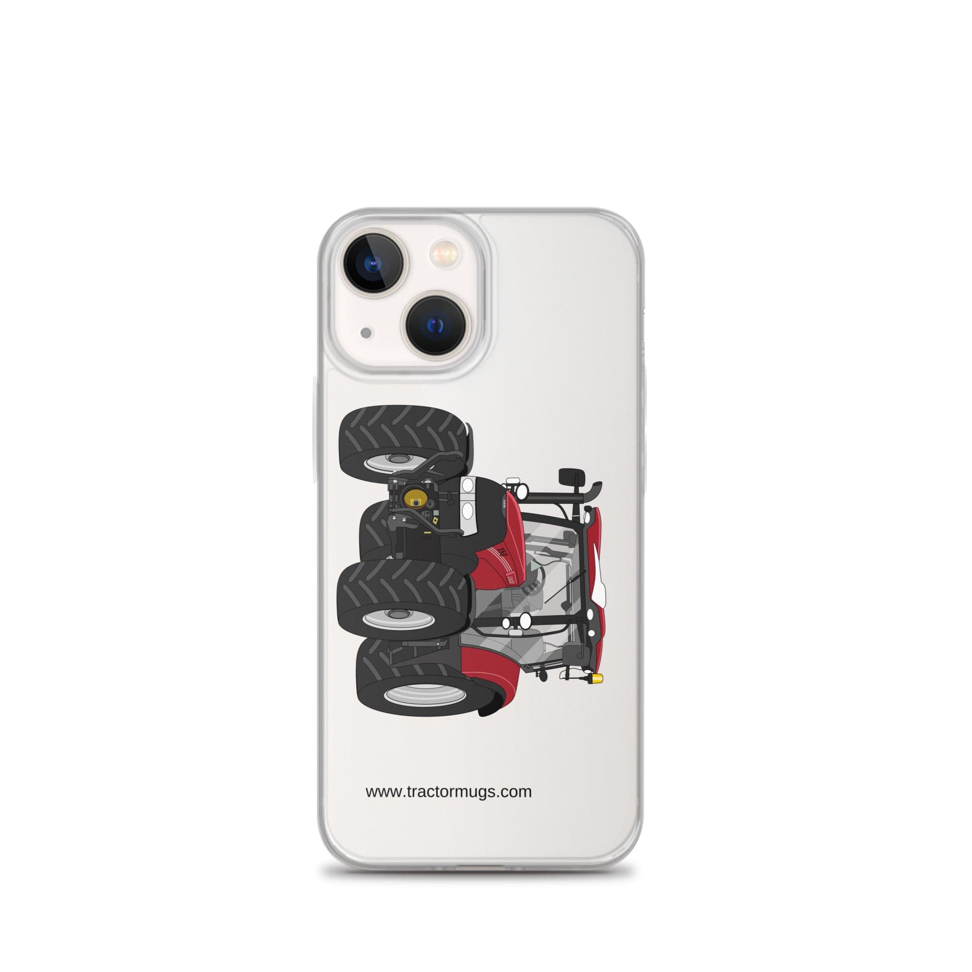 The Tractor Mugs Store iPhone 13 mini Case IH Maxxum 150 Activedrive 8 | Clear Case for iPhone® Quality Farmers Merch