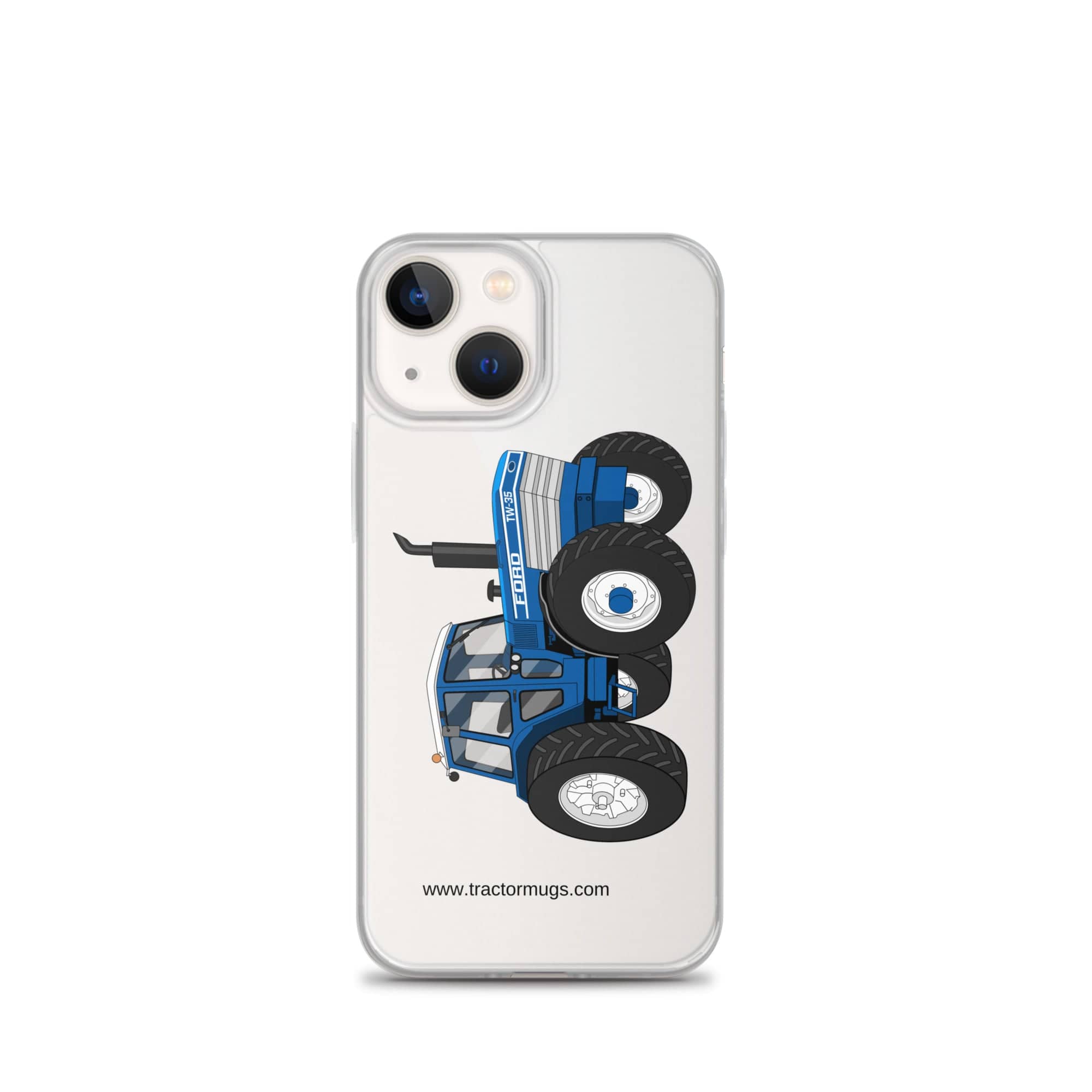The Tractor Mugs Store iPhone 13 mini Ford TW 35 | Clear Case for iPhone® Quality Farmers Merch