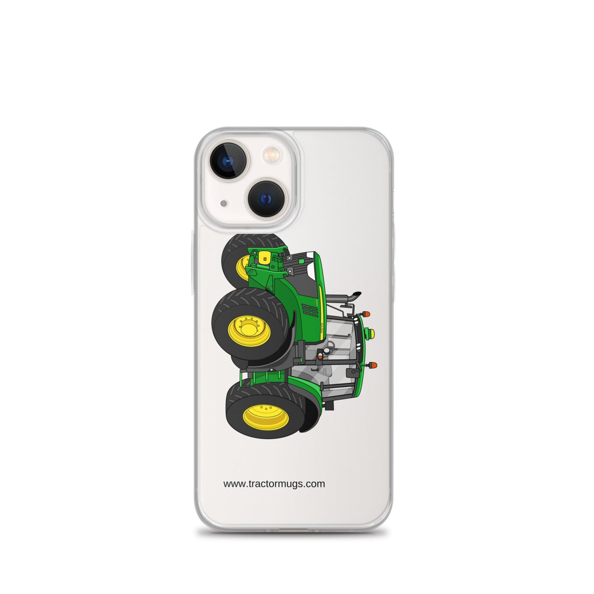 The Tractor Mugs Store iPhone 13 mini John Deere 6120 M | Clear Case for iPhone® Quality Farmers Merch