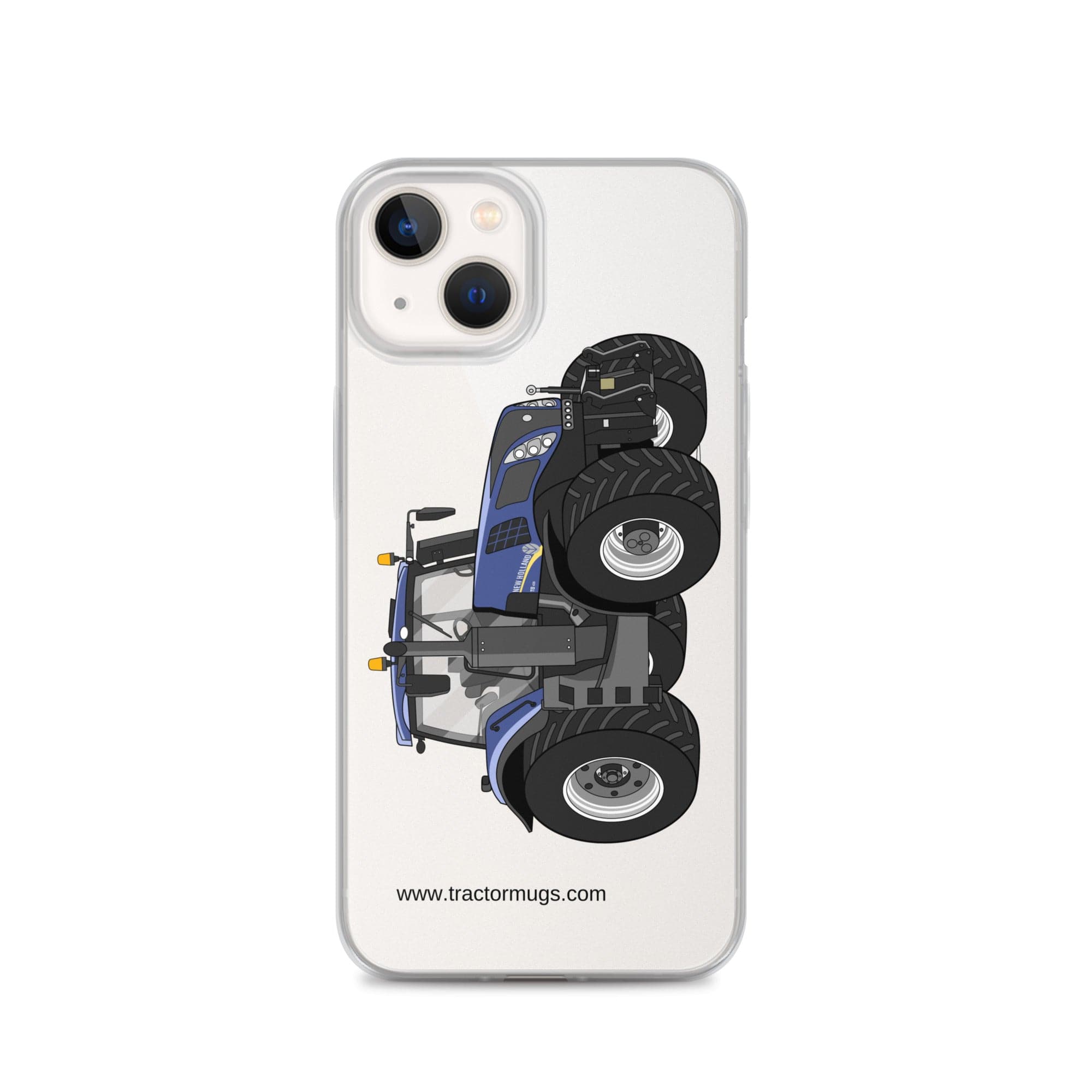 The Tractor Mugs Store iPhone 13 New Holland T8 435 | Clear Case for iPhone® Quality Farmers Merch