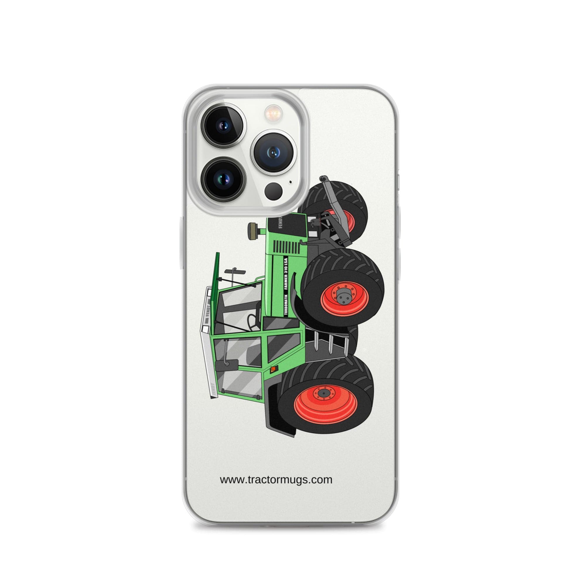 The Tractor Mugs Store iPhone 13 Pro Fendt 310 LSA | Clear Case for iPhone® Quality Farmers Merch