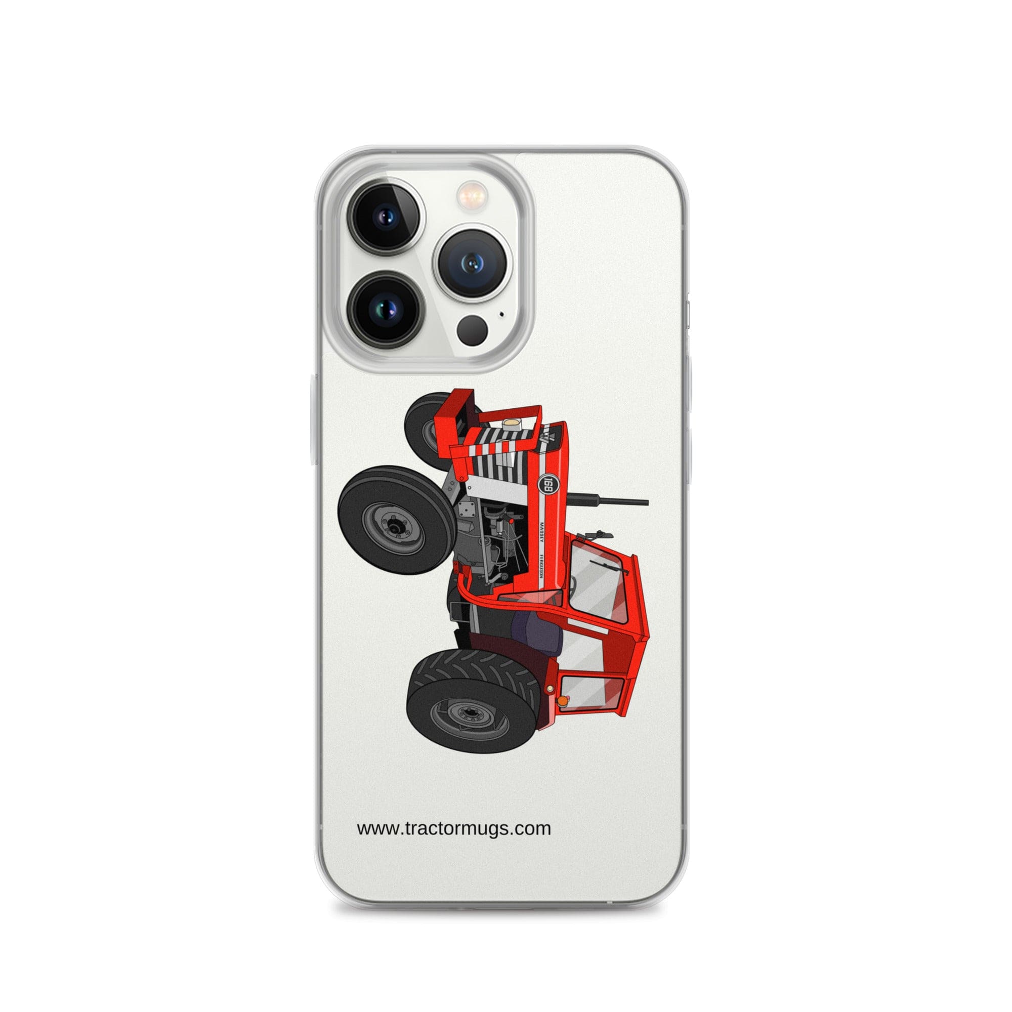 The Tractor Mugs Store iPhone 13 Pro Massey Ferguson 168 | Clear Case for iPhone® Quality Farmers Merch