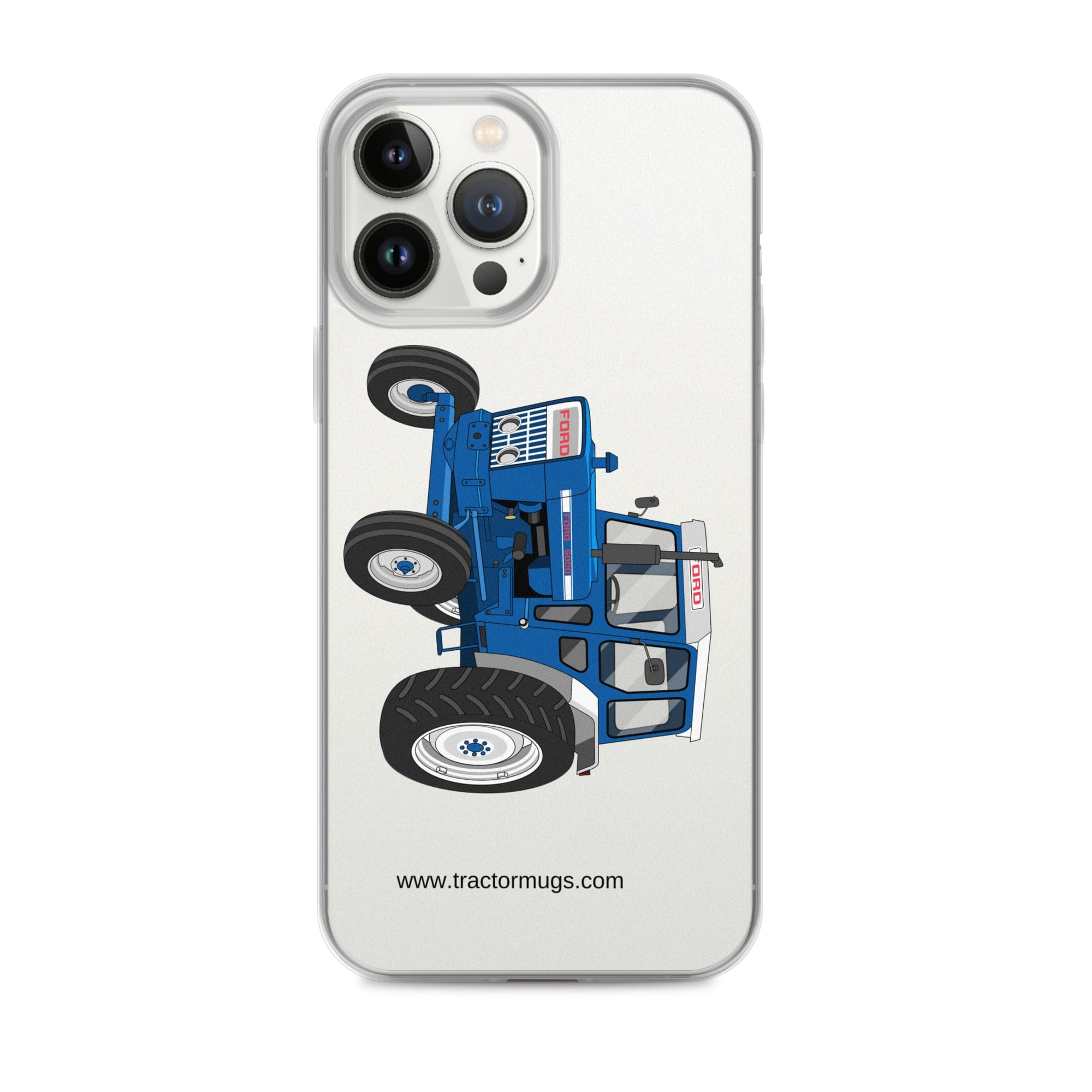 The Tractor Mugs Store iPhone 13 Pro Max Ford 5000 | Clear Case for iPhone® Quality Farmers Merch