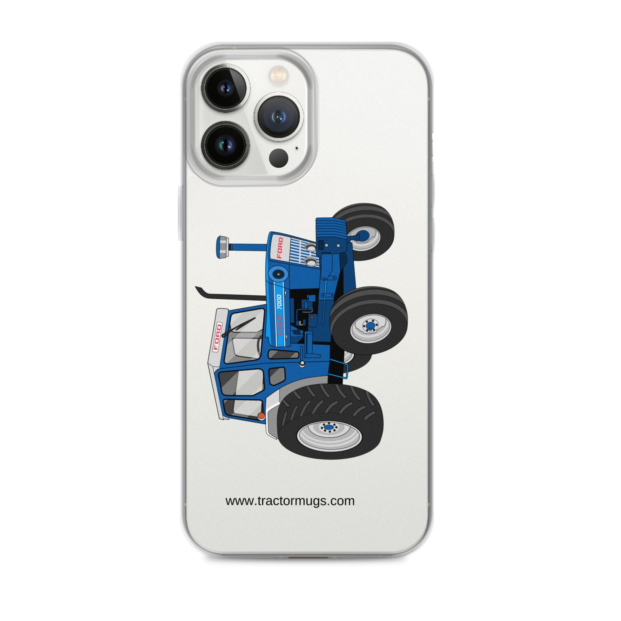 The Tractor Mugs Store iPhone 13 Pro Max Ford 7000 | Clear Case for iPhone® Quality Farmers Merch
