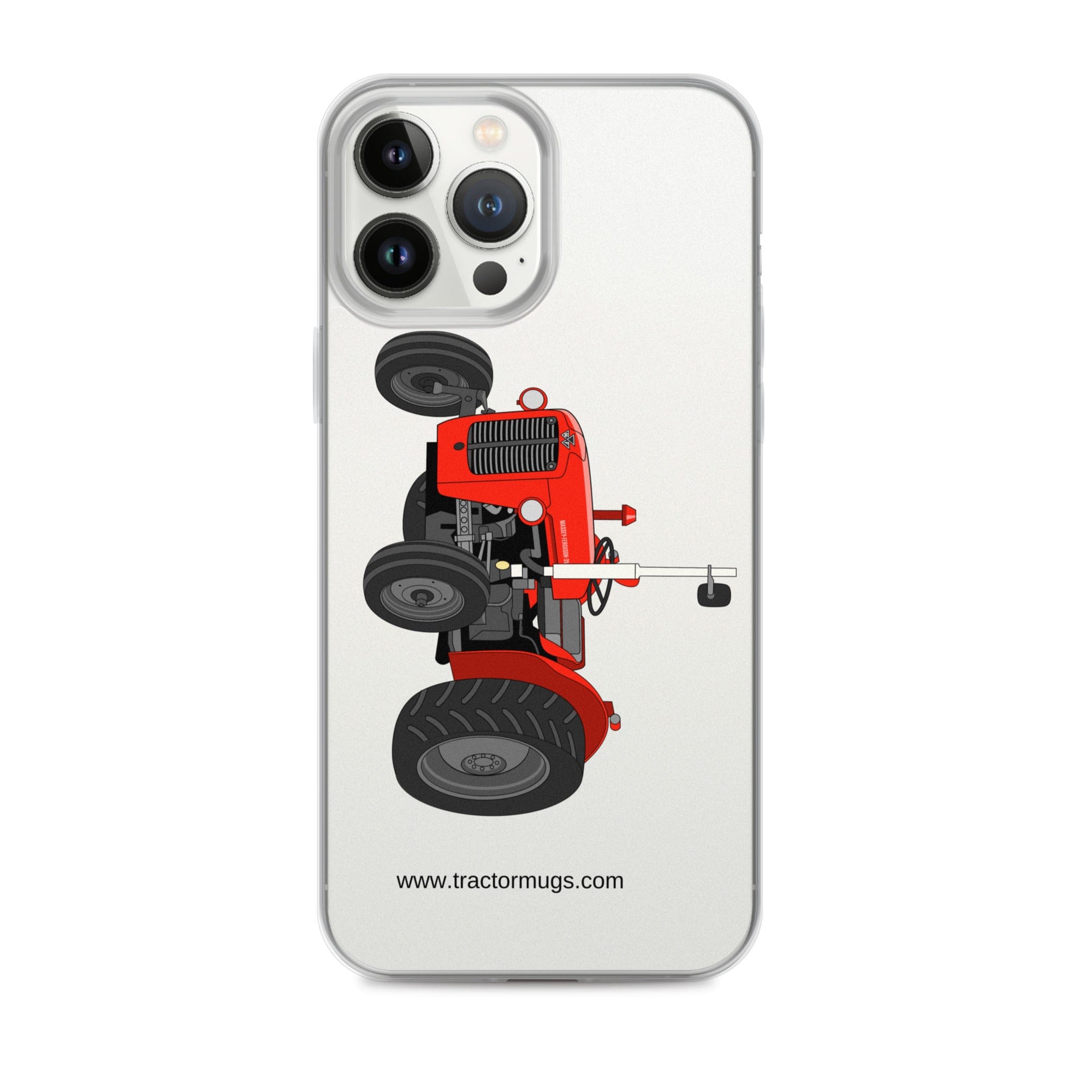 The Tractor Mugs Store iPhone 13 Pro Max Massey Ferguson 35X | Clear Case for iPhone® Quality Farmers Merch
