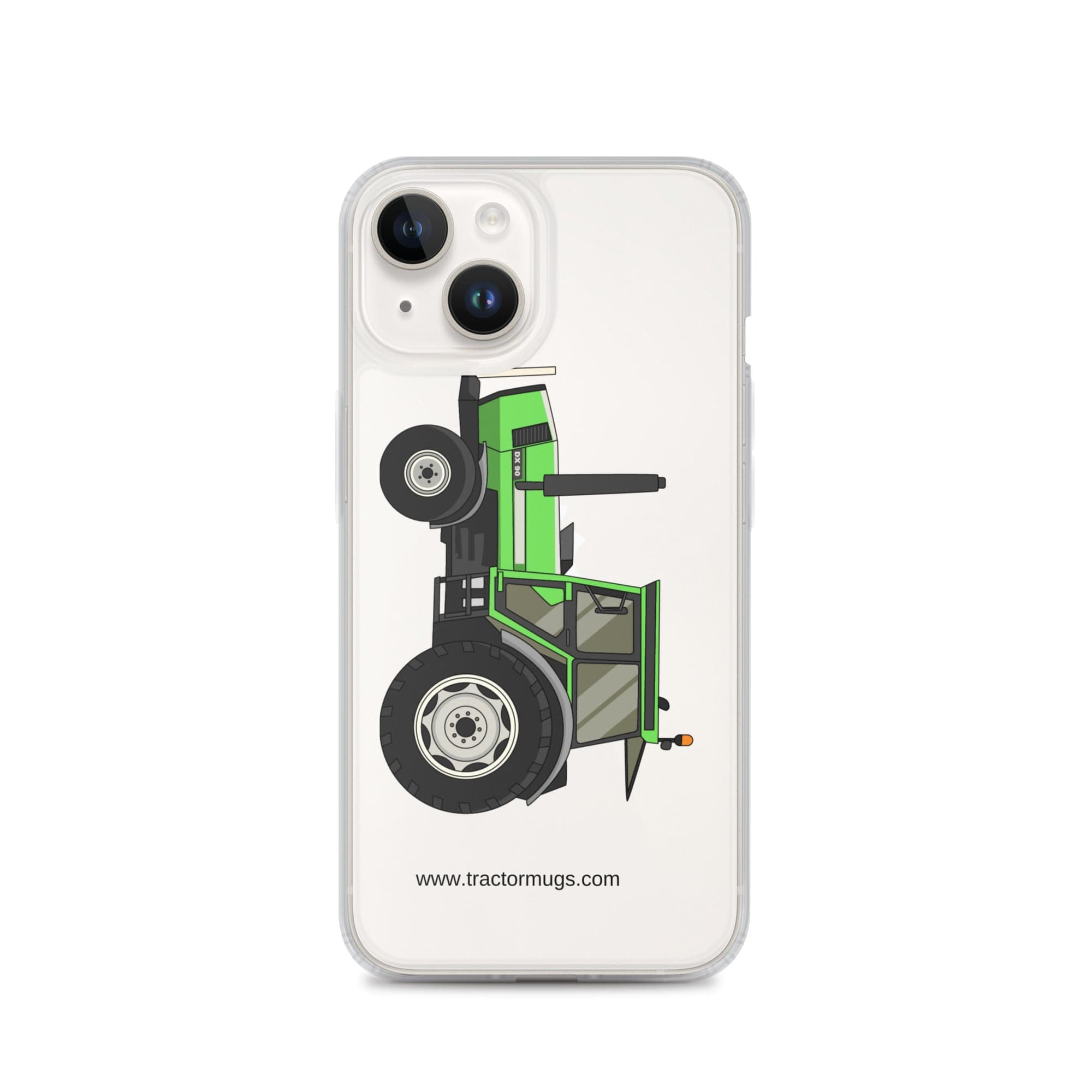 The Tractor Mugs Store iPhone 14 Deutz DX 90 | Clear Case for iPhone® Quality Farmers Merch