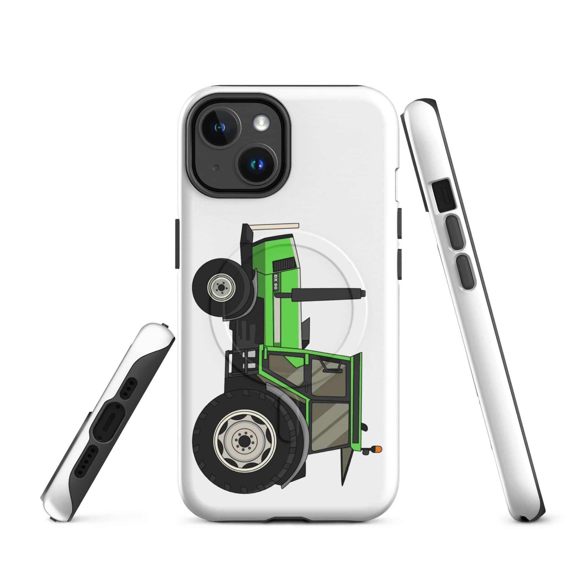 The Tractor Mugs Store iPhone 14 Deutz DX 90 | MagSafe® tough case for iPhone® Quality Farmers Merch