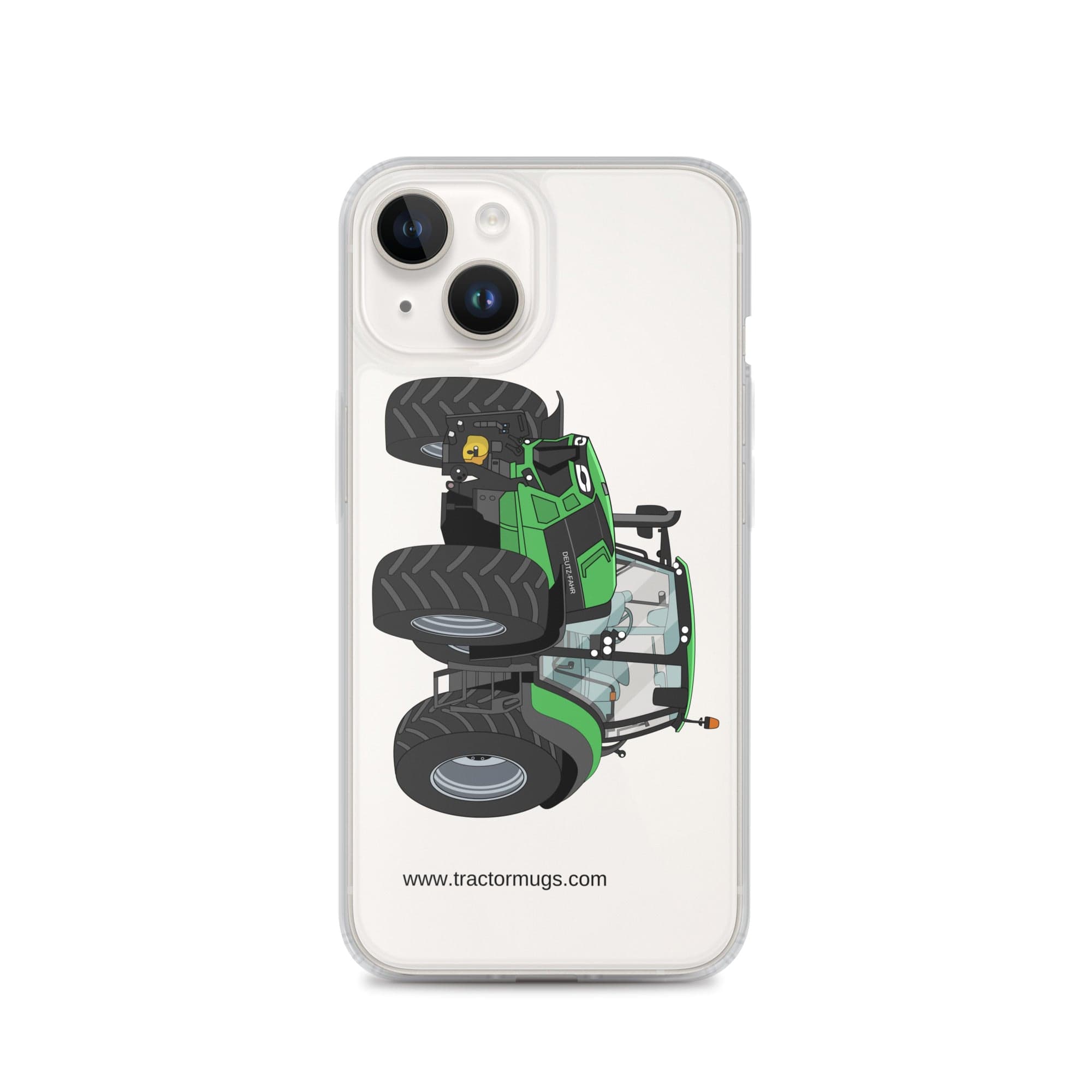 The Tractor Mugs Store iPhone 14 Deutz - Fahr Agrotron 7250 Ttv | Clear Case for iPhone® Quality Farmers Merch