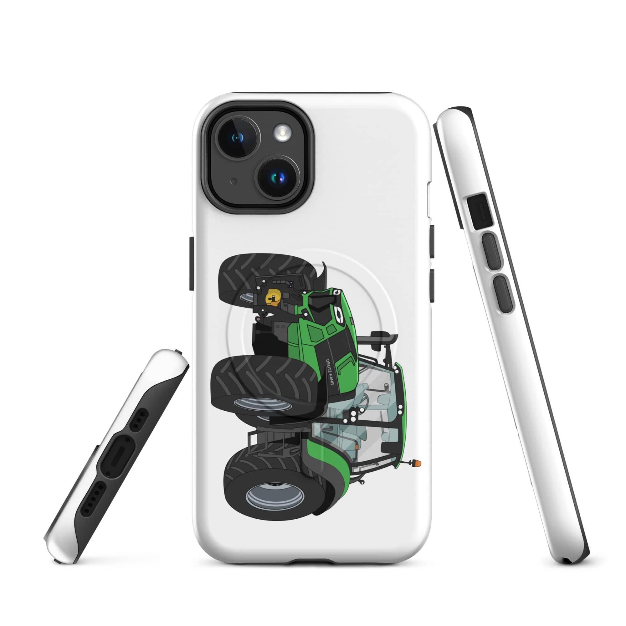 The Tractor Mugs Store iPhone 14 Deutz - Fahr Agrotron 7250 Ttv | MagSafe® tough case for iPhone® Quality Farmers Merch