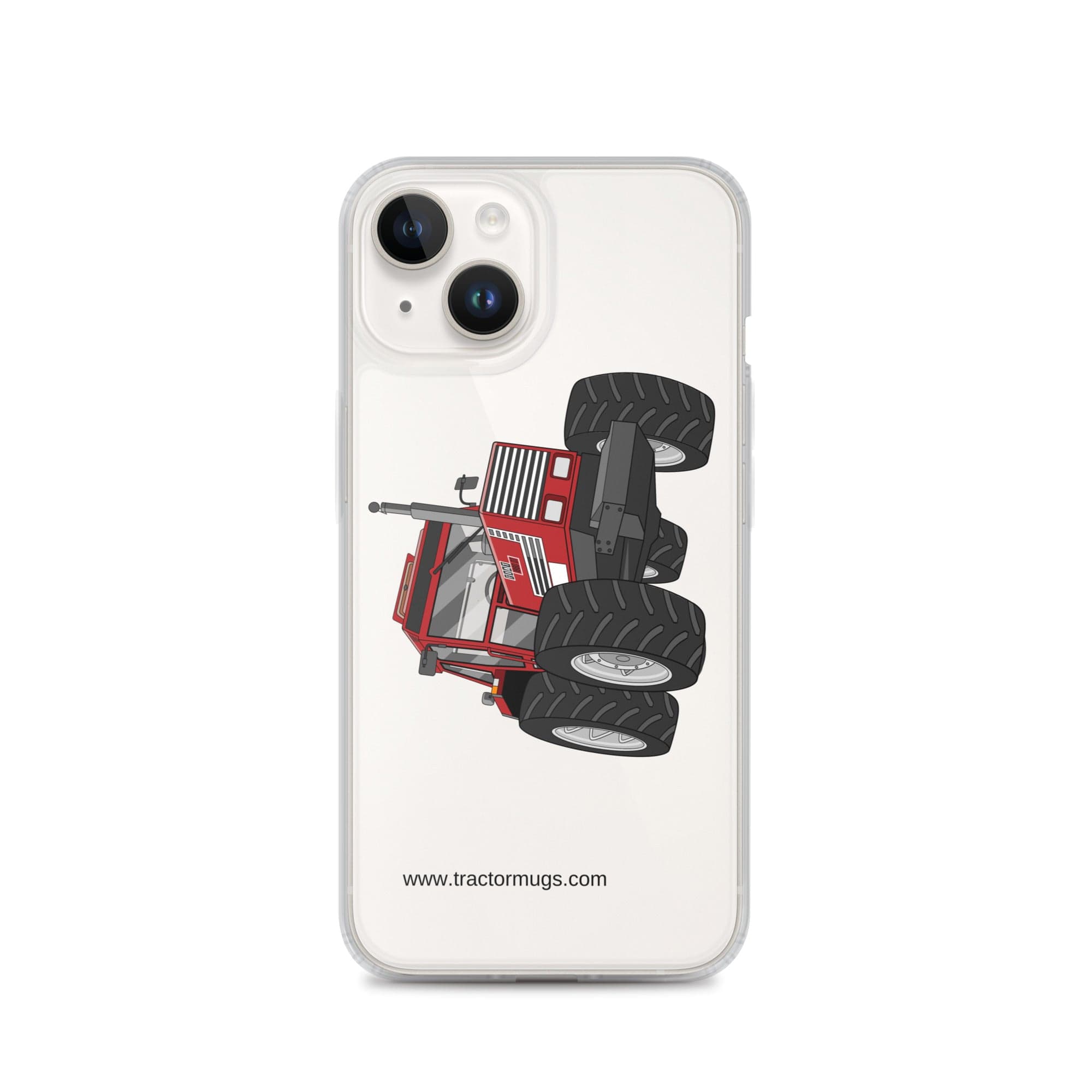 The Tractor Mugs Store iPhone 14 FIAT 1880 4WD | Clear Case for iPhone® Quality Farmers Merch