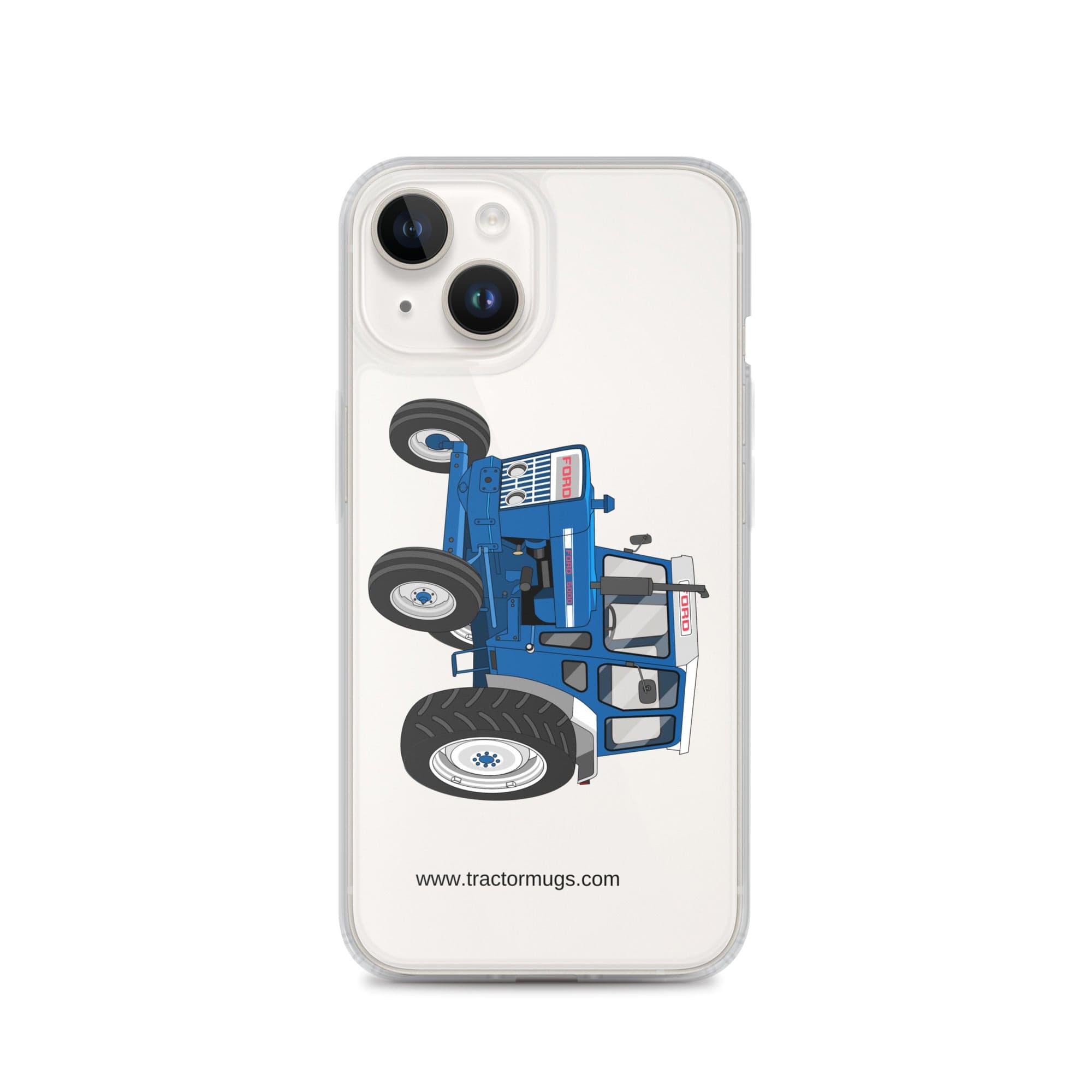 The Tractor Mugs Store iPhone 14 Ford 5000 | Clear Case for iPhone® Quality Farmers Merch