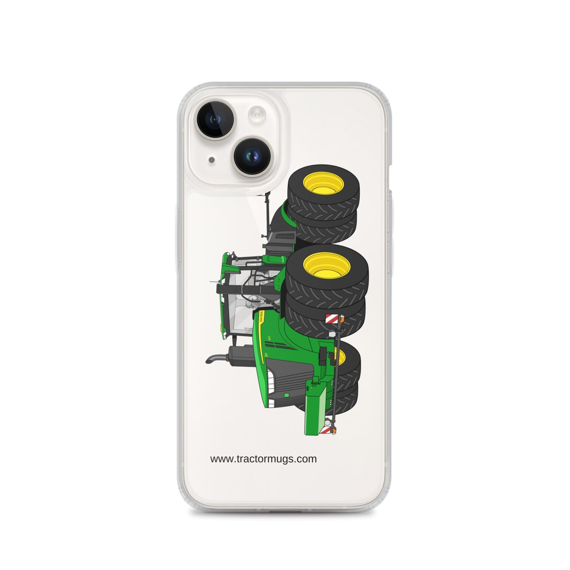 The Tractor Mugs Store iPhone 14 John Deere 9R 640 | Clear Case for iPhone® Quality Farmers Merch
