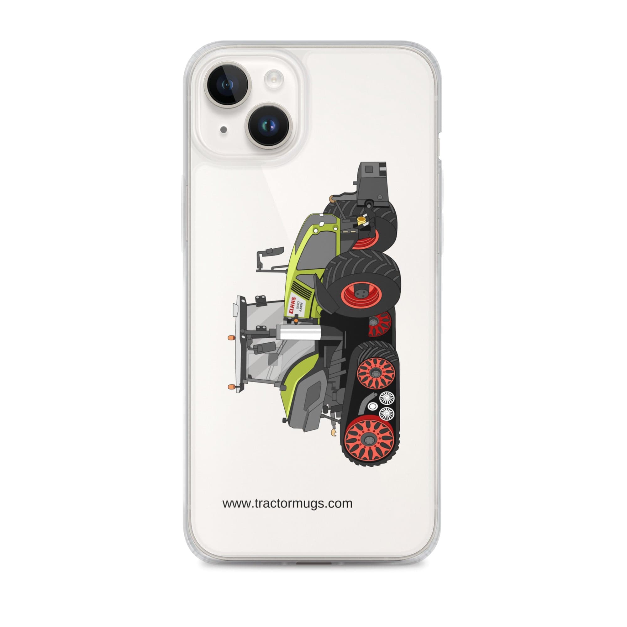 The Tractor Mugs Store iPhone 14 Plus Class Axion 930 | Clear Case for iPhone® Quality Farmers Merch
