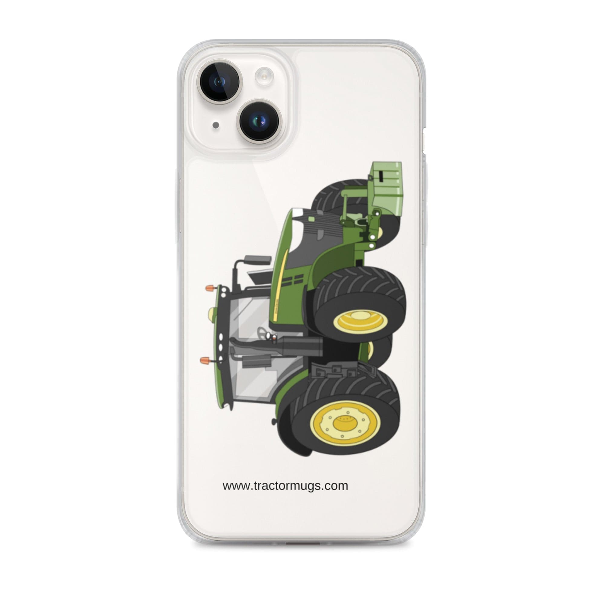 The Tractor Mugs Store iPhone 14 Plus John Deere 7310R | Clear Case for iPhone® Quality Farmers Merch
