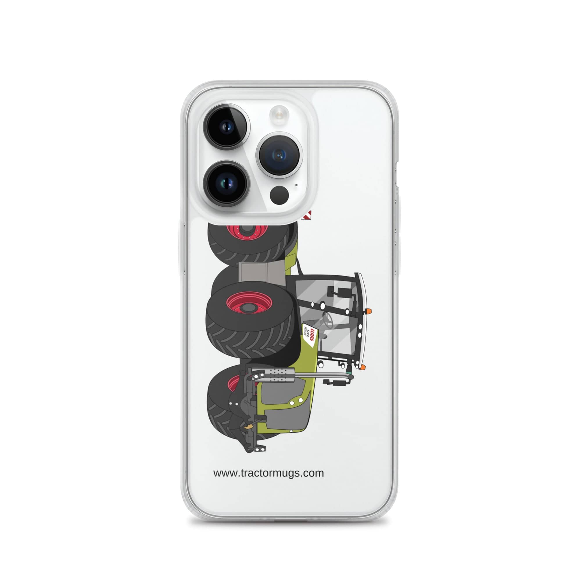 The Tractor Mugs Store iPhone 14 Pro Class Xerion 5000 | Clear Case for iPhone® Quality Farmers Merch