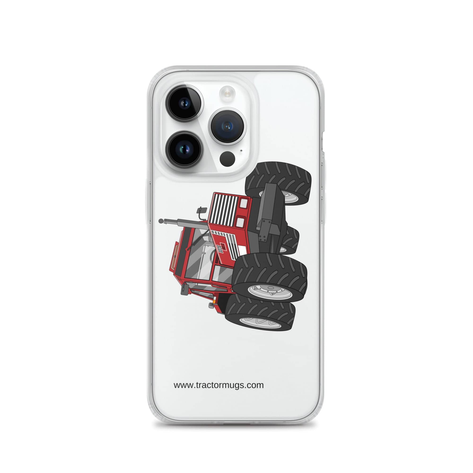 The Tractor Mugs Store iPhone 14 Pro FIAT 1880 4WD | Clear Case for iPhone® Quality Farmers Merch