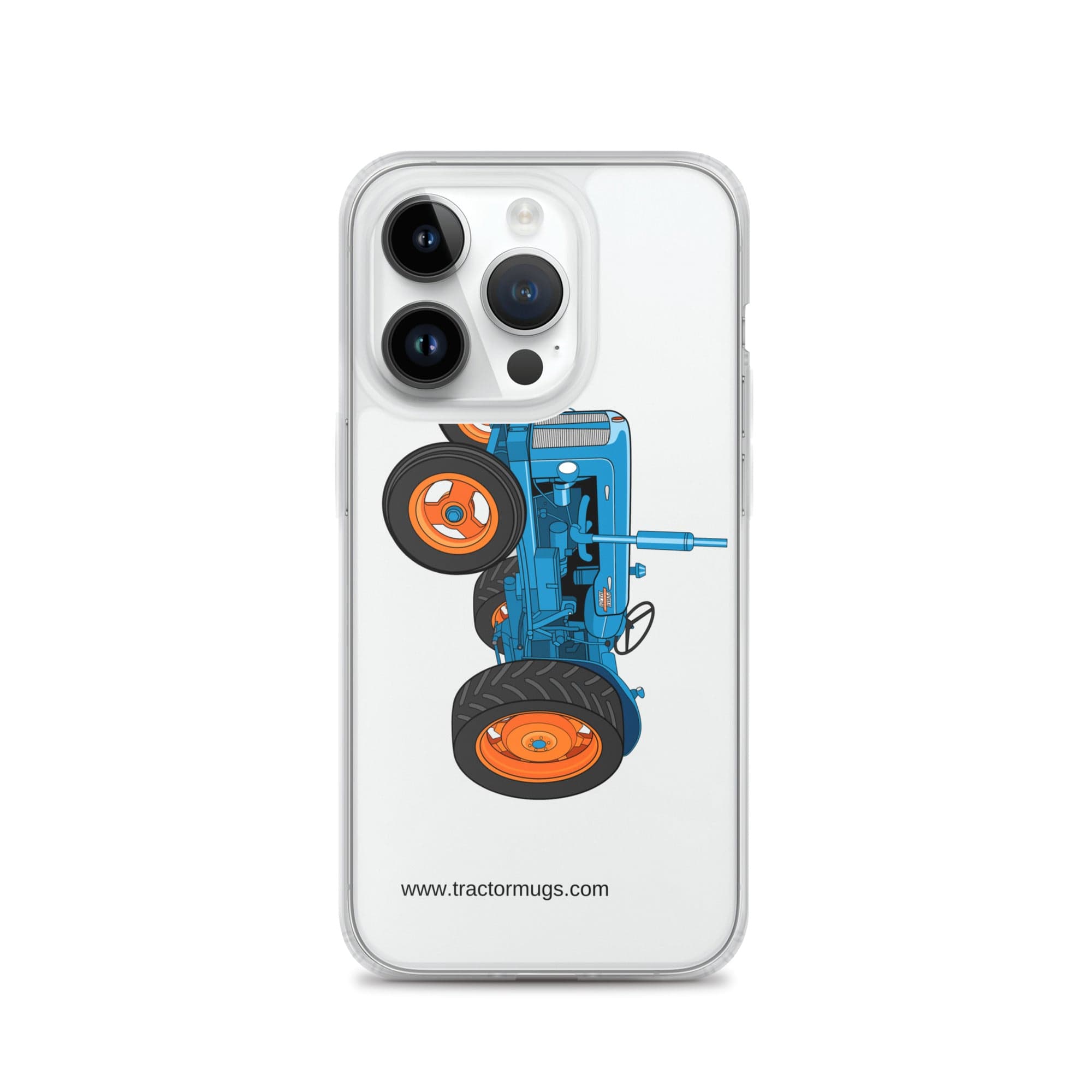 The Tractor Mugs Store iPhone 14 Pro Fordson Power Major (1958) | Clear Case for iPhone® Quality Farmers Merch