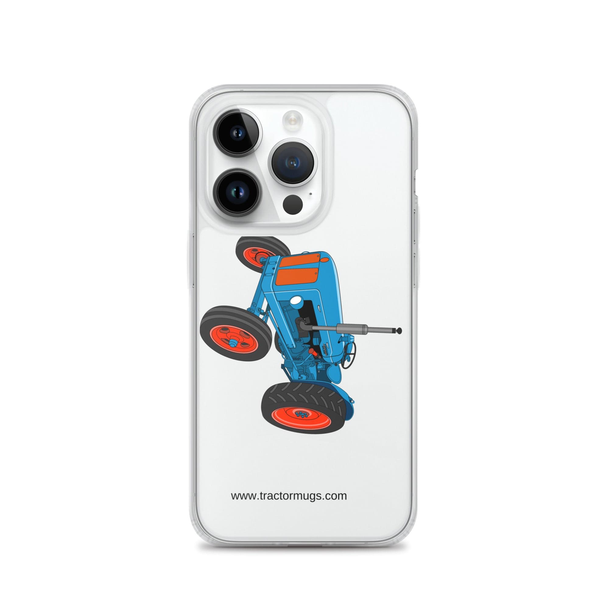 The Tractor Mugs Store iPhone 14 Pro Fordson Super Dexta | Clear Case for iPhone® Quality Farmers Merch