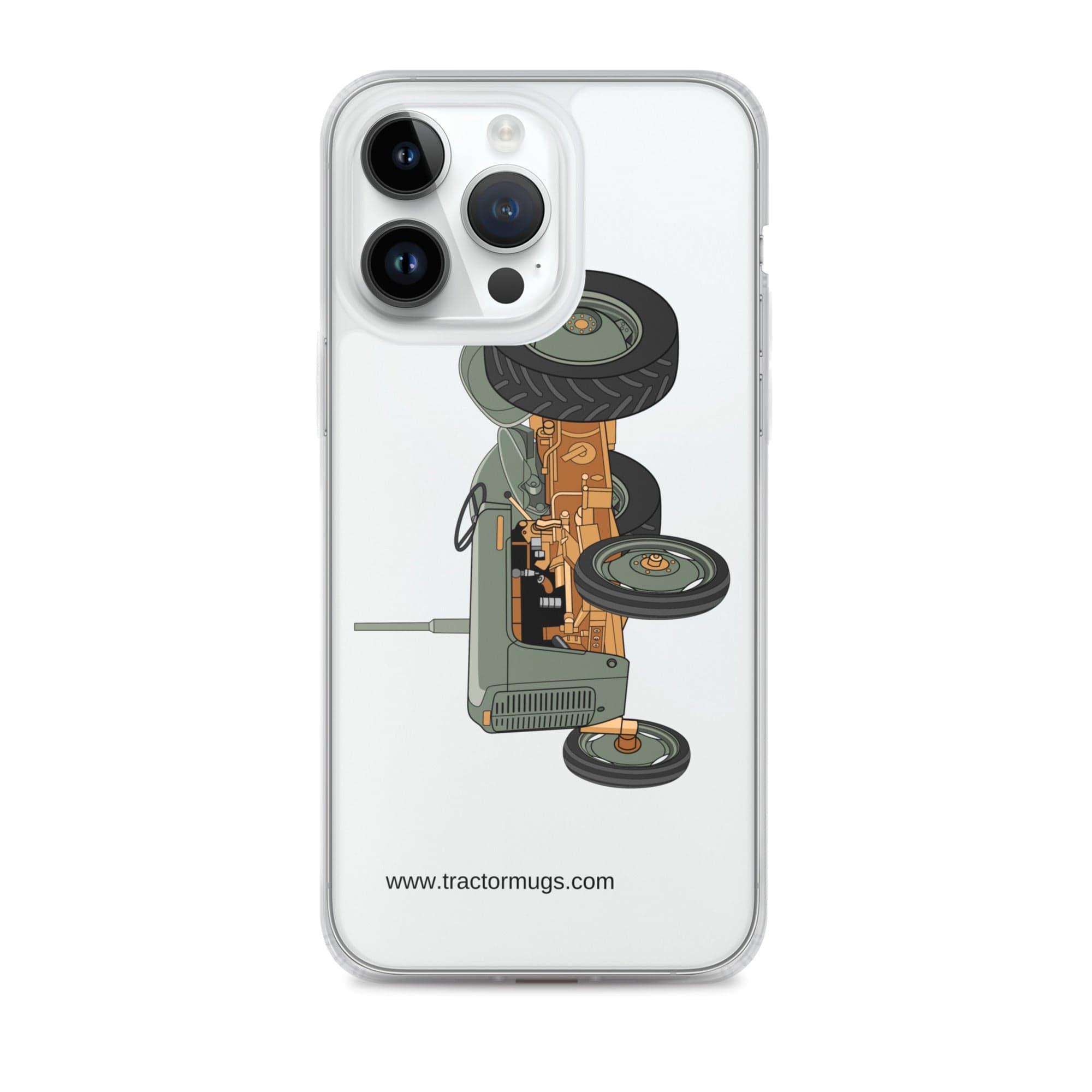 The Tractor Mugs Store iPhone 14 Pro Max Ferguson FE 35 | Clear Case for iPhone® Quality Farmers Merch