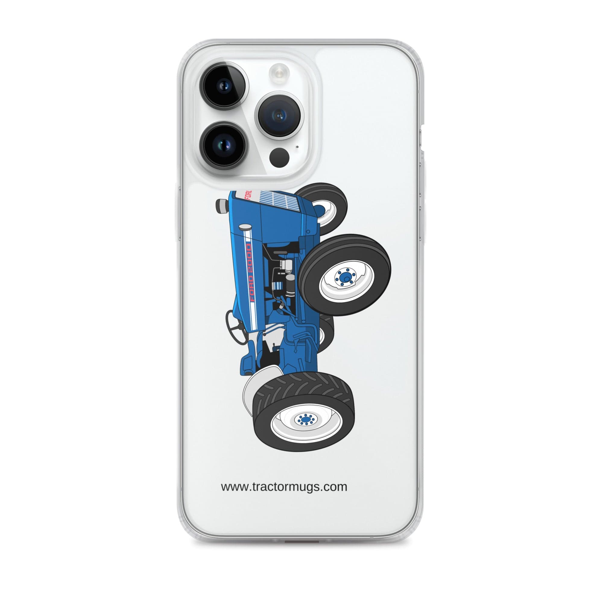 The Tractor Mugs Store iPhone 14 Pro Max Ford 2000 (1963) | Clear Case for iPhone® Quality Farmers Merch