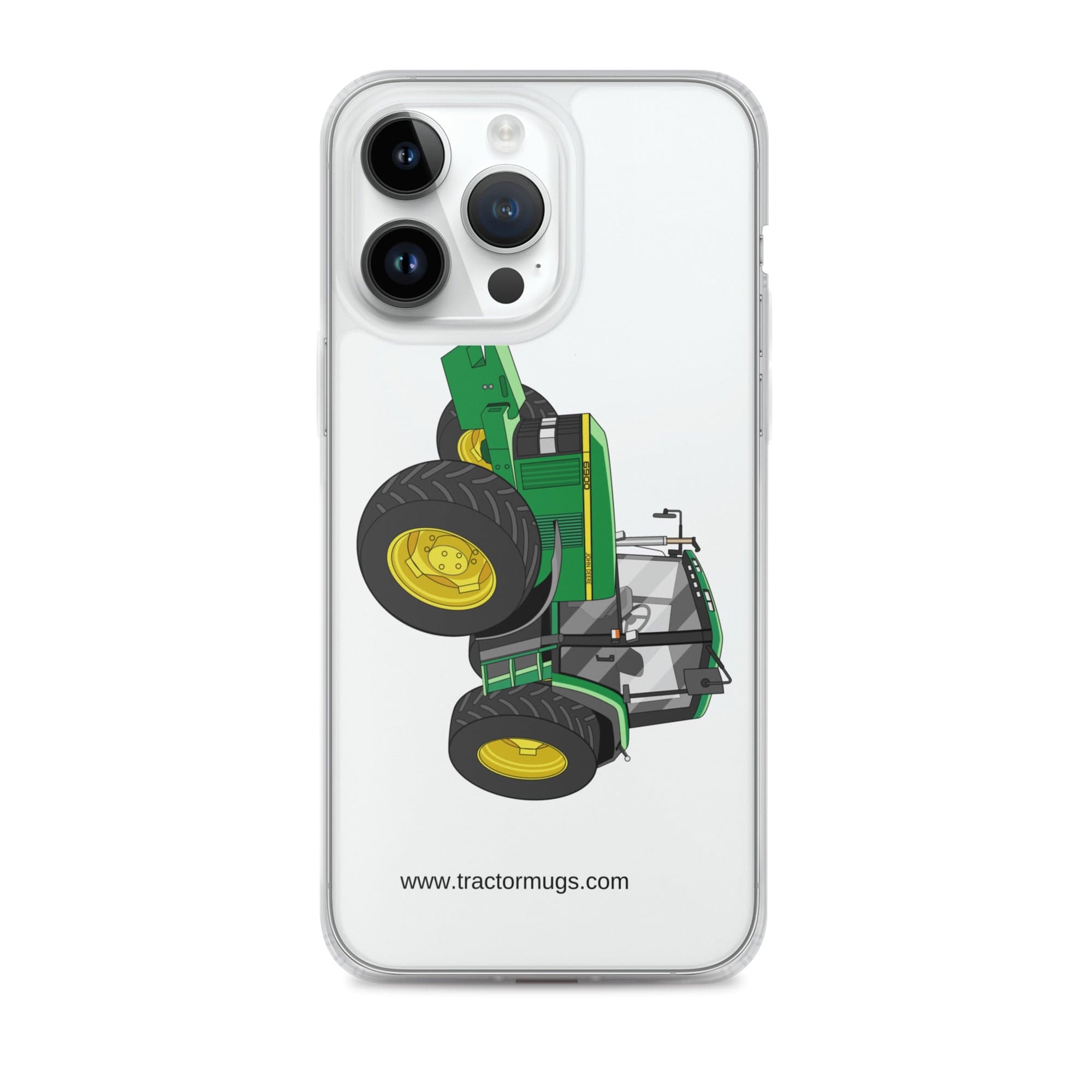 The Tractor Mugs Store iPhone 14 Pro Max John Deere 6900 | Clear Case for iPhone® Quality Farmers Merch