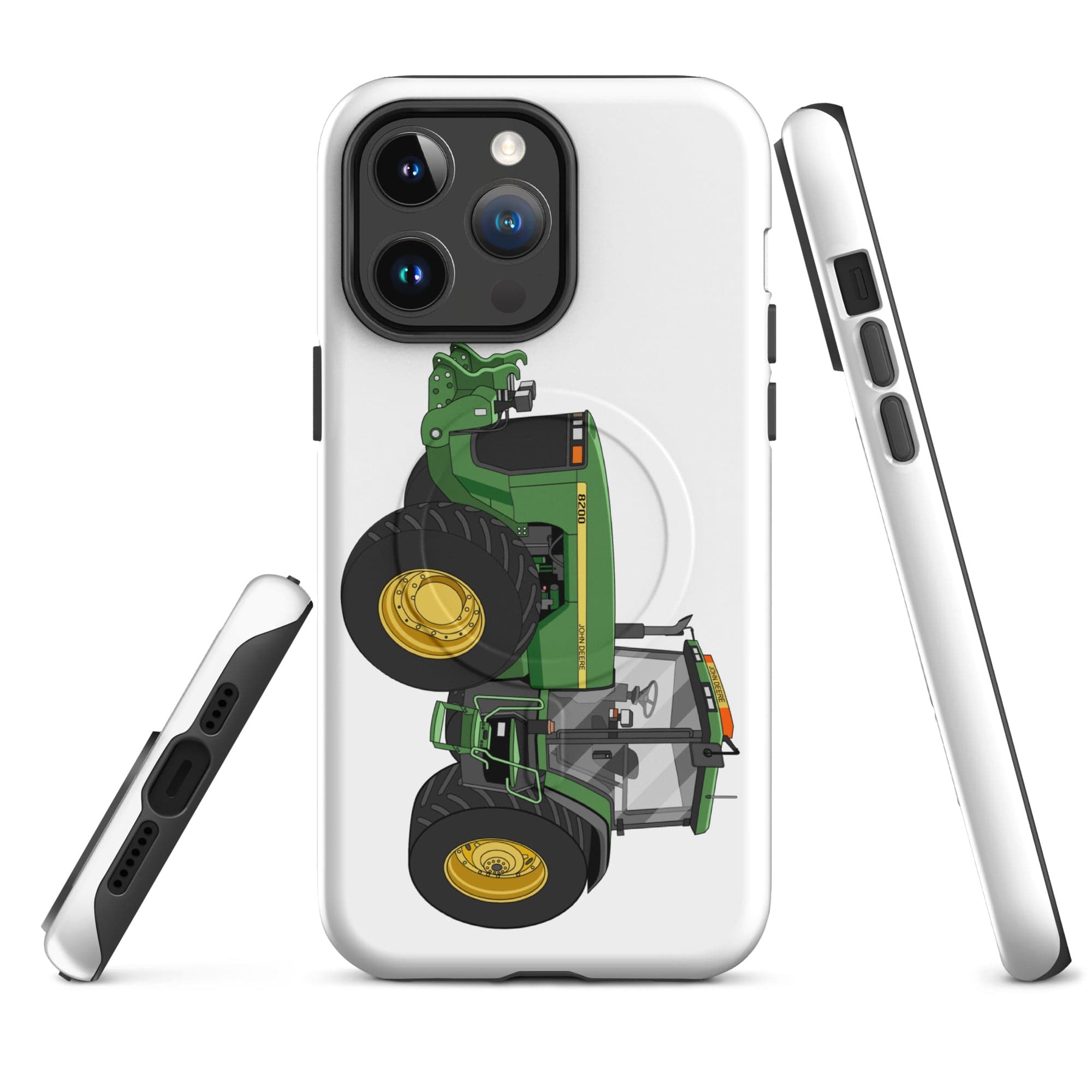 The Tractor Mugs Store iPhone 14 Pro Max John Deere 8200 | MagSafe® tough case for iPhone® Quality Farmers Merch