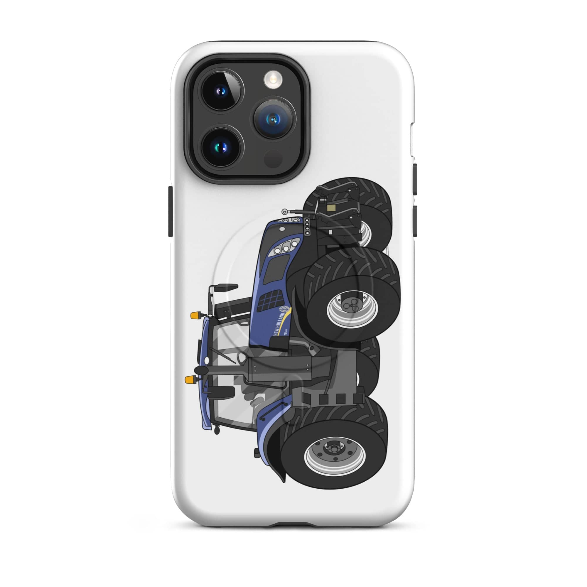 The Tractor Mugs Store iPhone 14 Pro Max New Holland T8 435 | MagSafe® tough case for iPhone® Quality Farmers Merch