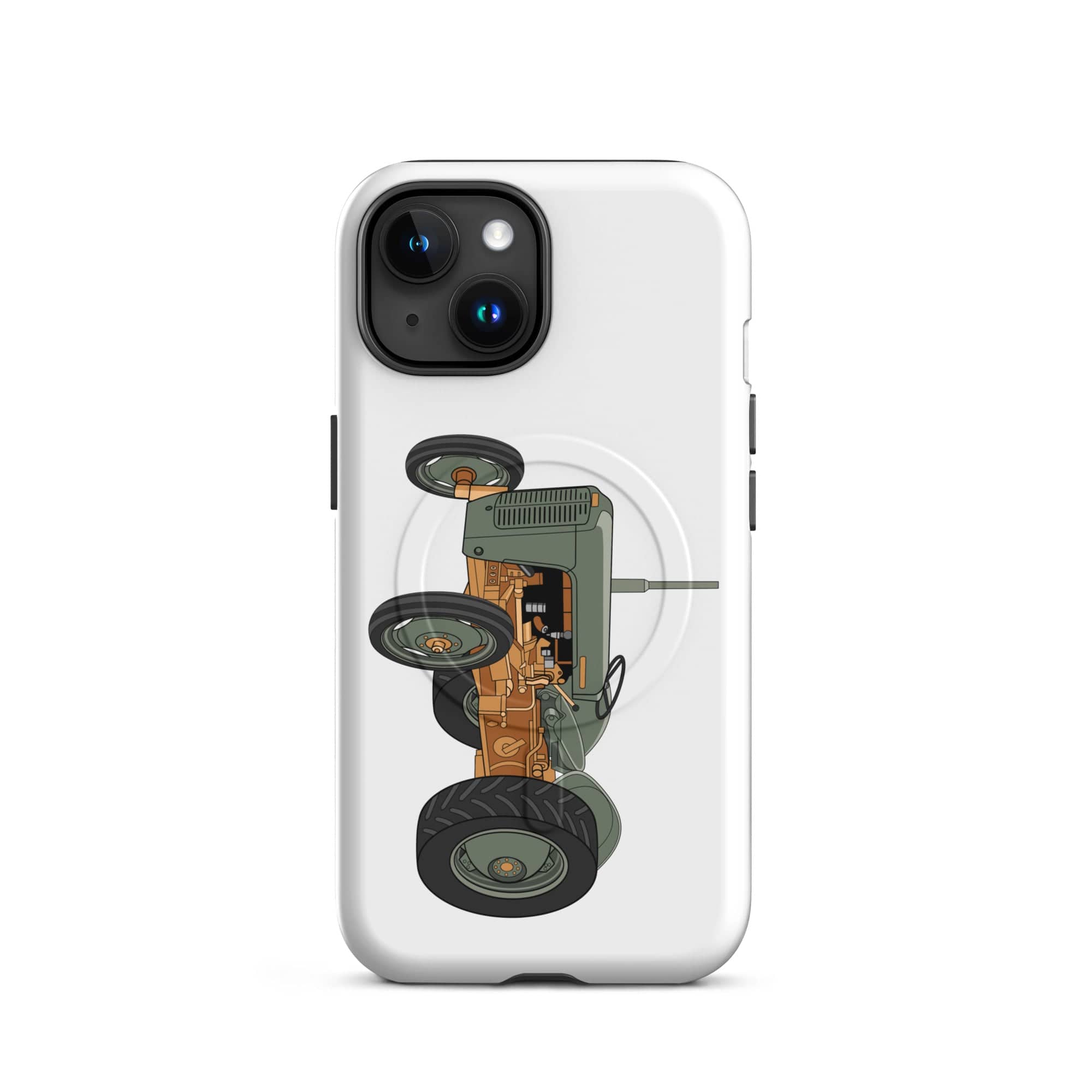 The Tractor Mugs Store iPhone 15 Ferguson FE 35 | MagSafe® tough case for iPhone® Quality Farmers Merch