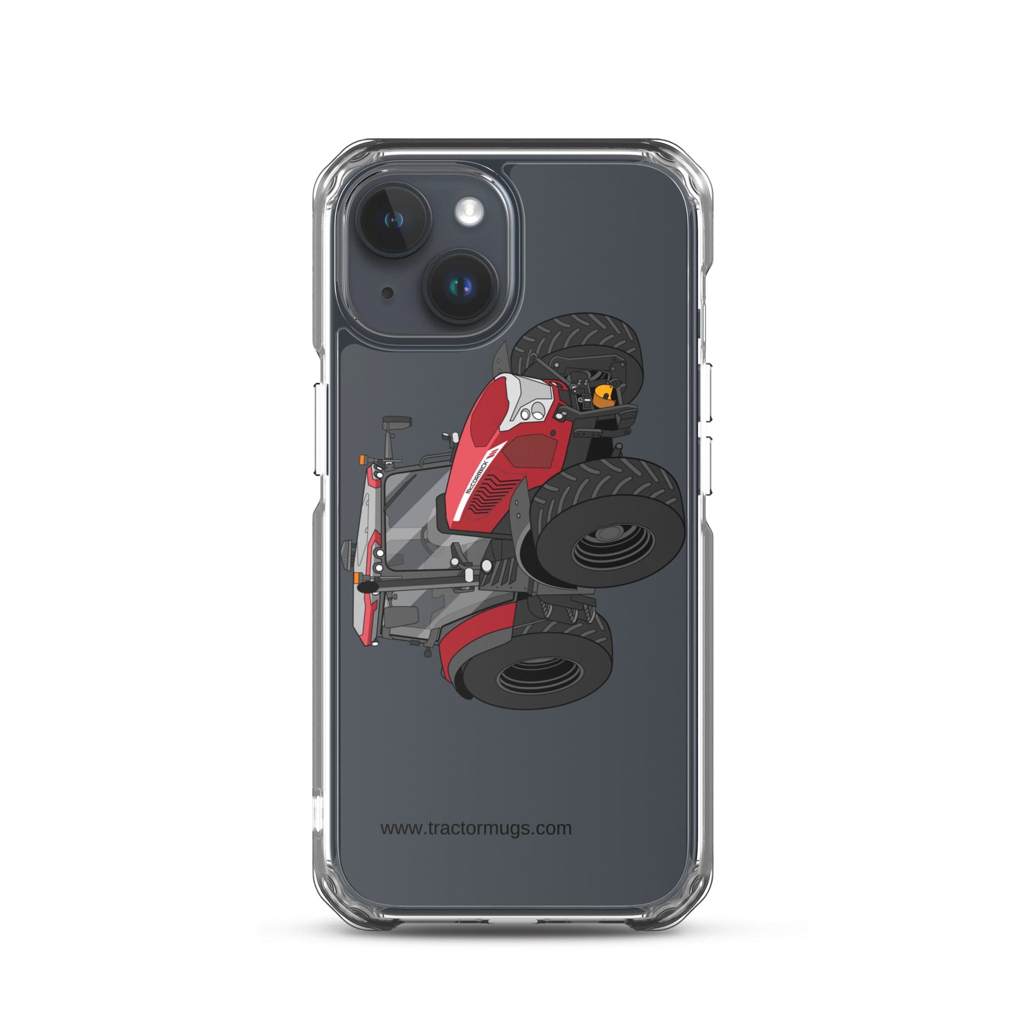 The Tractor Mugs Store iPhone 15 McCormick X6 Vt Drive | Clear Case for iPhone® Quality Farmers Merch