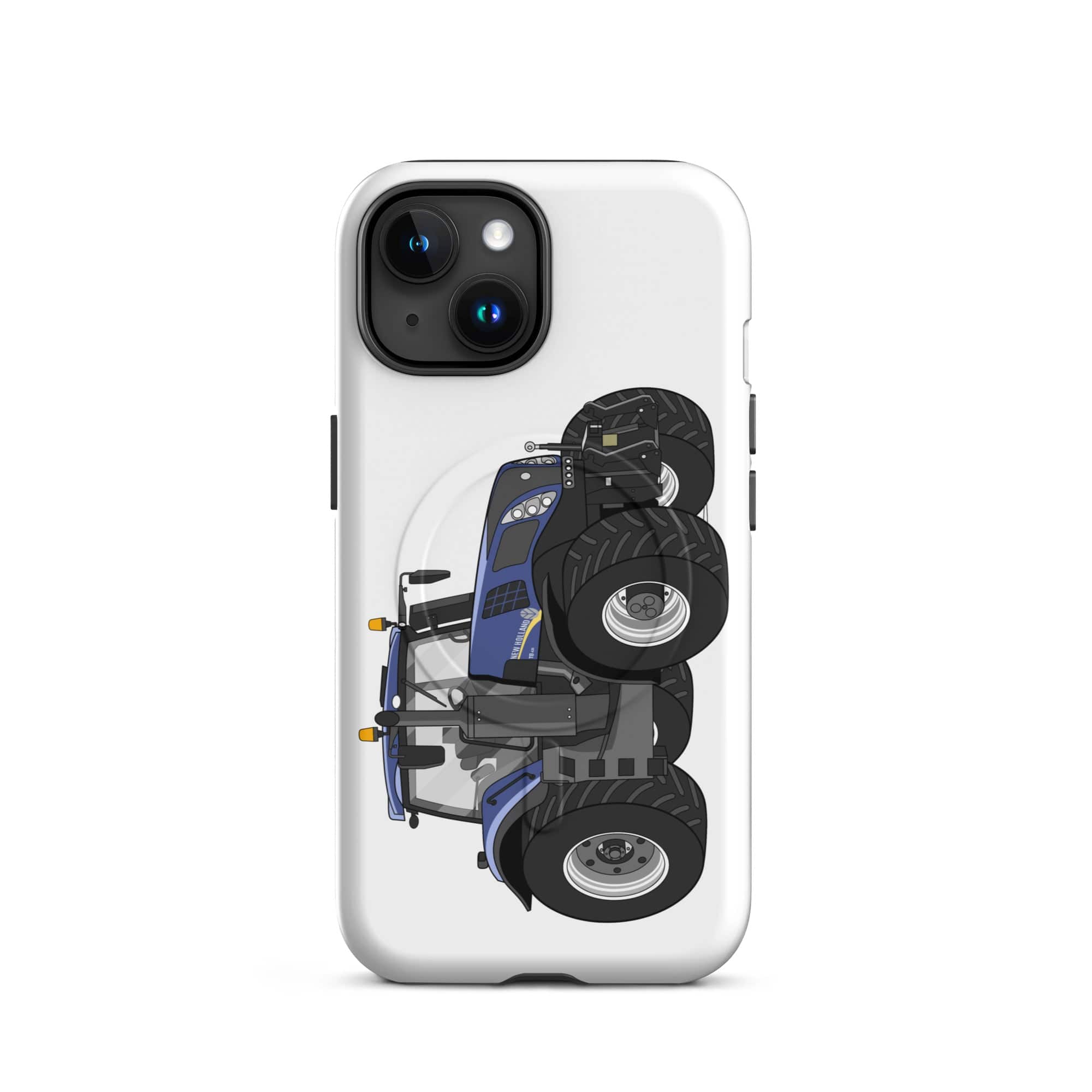 The Tractor Mugs Store iPhone 15 New Holland T8 435 | MagSafe® tough case for iPhone® Quality Farmers Merch