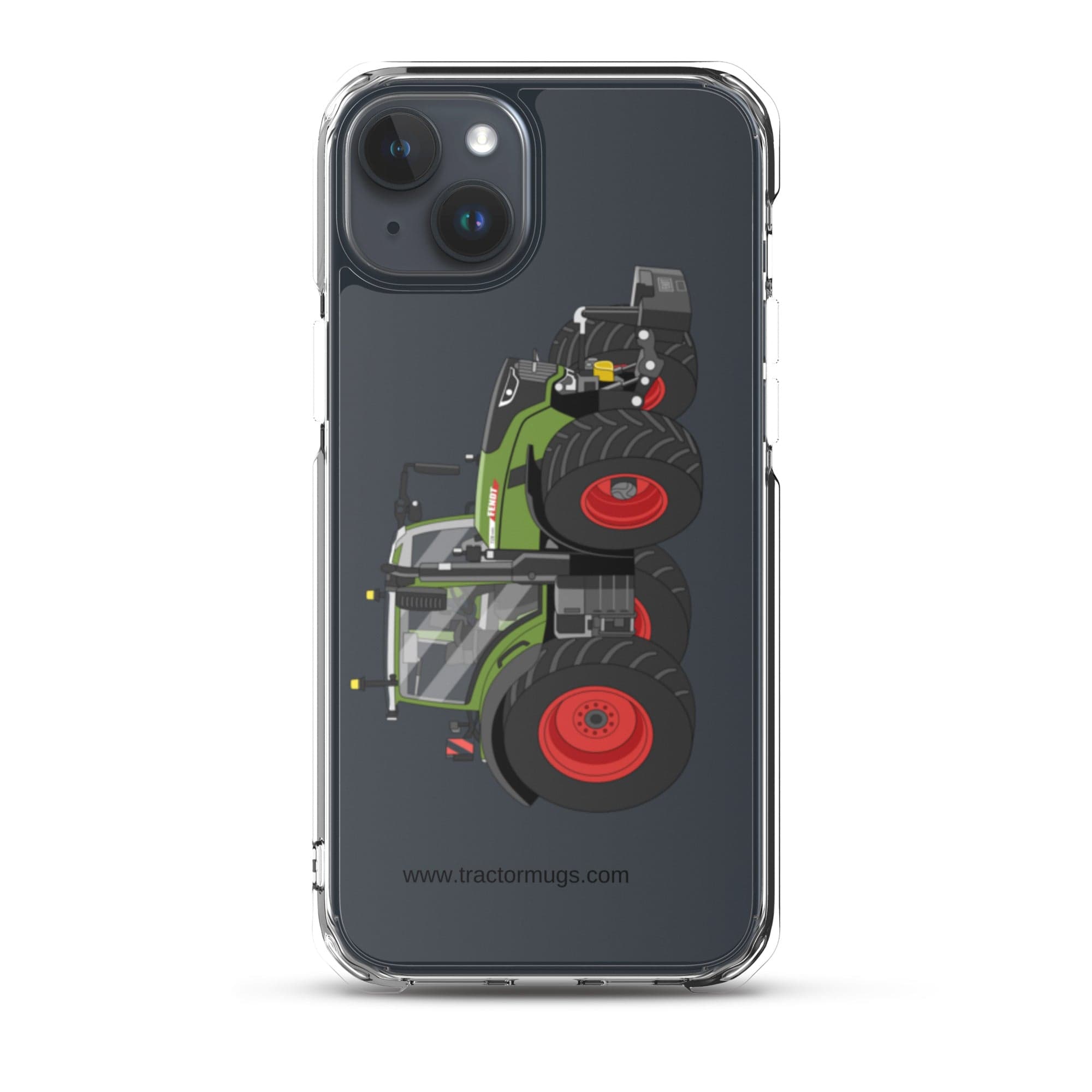 The Tractor Mugs Store iPhone 15 Plus Fendt 728 Vario | Clear Case for iPhone® Quality Farmers Merch