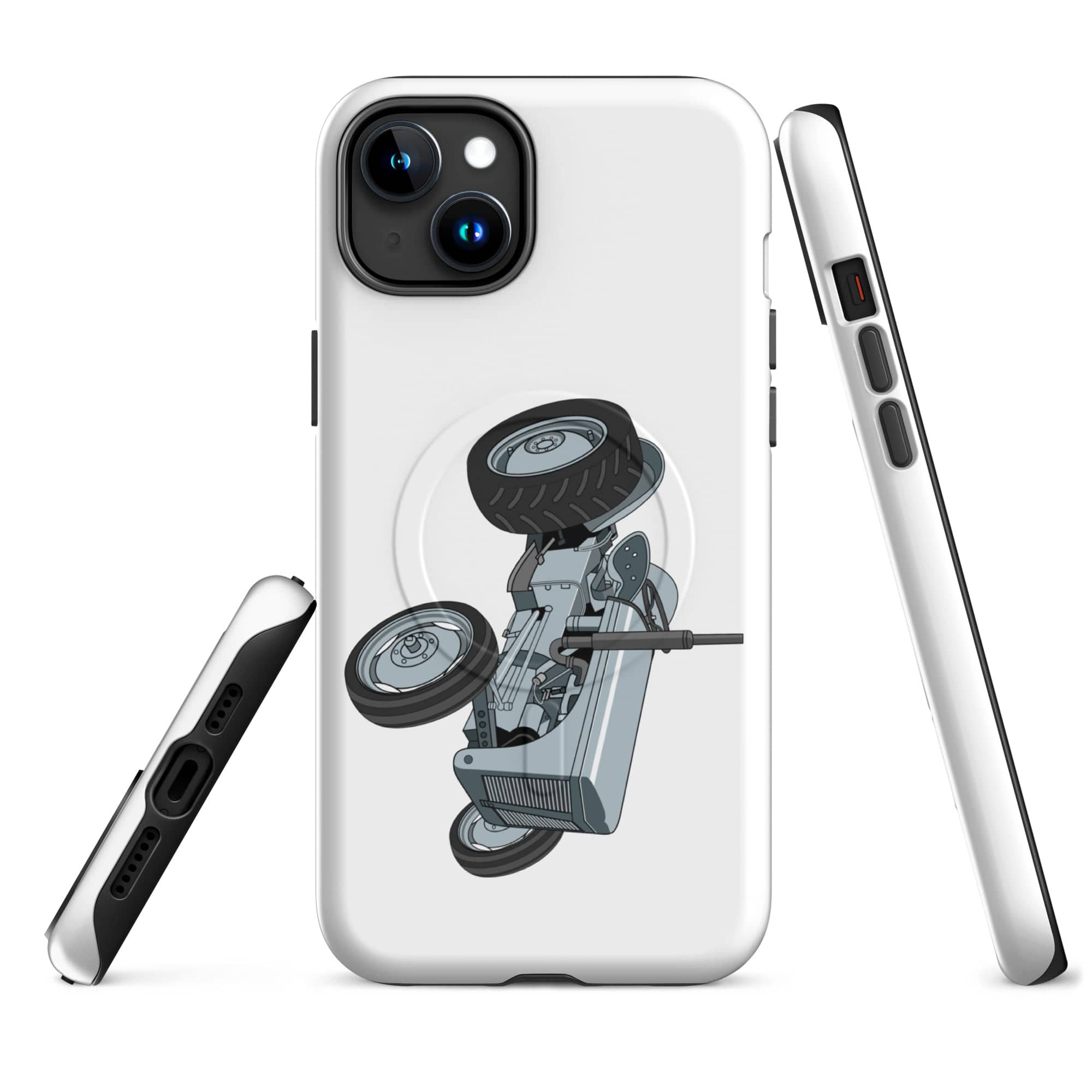 The Tractor Mugs Store iPhone 15 Plus Ferguson TE 20 | MagSafe® tough case for iPhone® Quality Farmers Merch