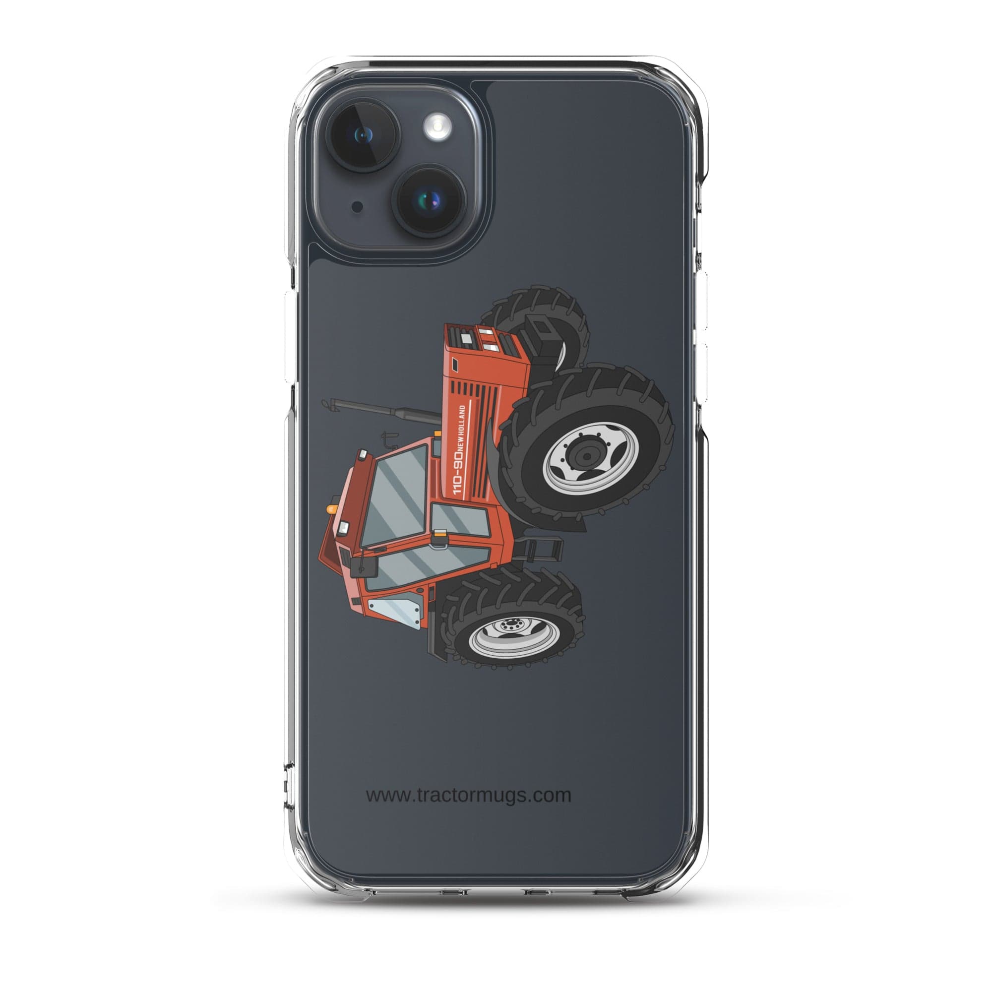 The Tractor Mugs Store iPhone 15 Plus FIAT 110-90 | Clear Case for iPhone® Quality Farmers Merch