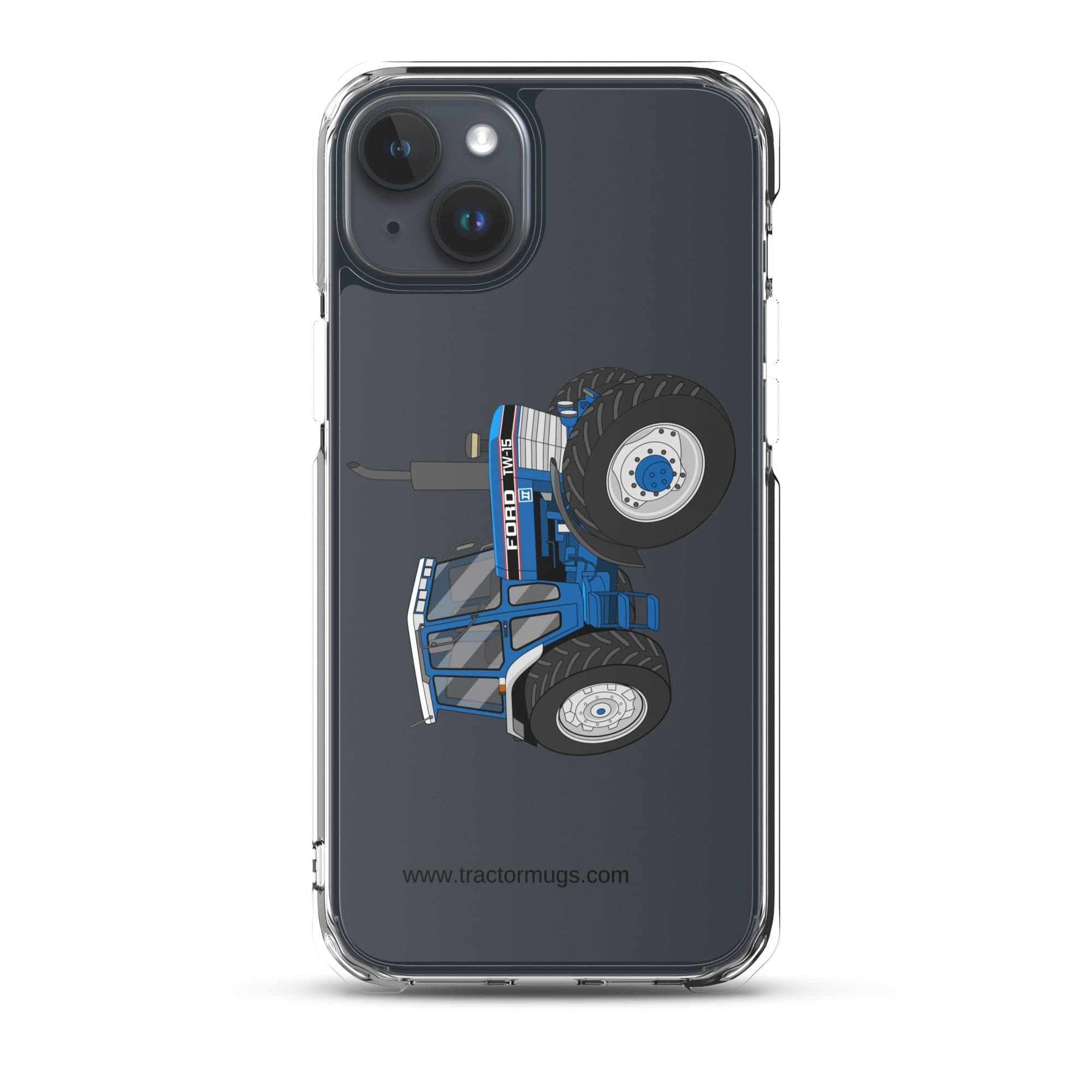 The Tractor Mugs Store iPhone 15 Plus Ford TW 15 | Clear Case for iPhone® Quality Farmers Merch