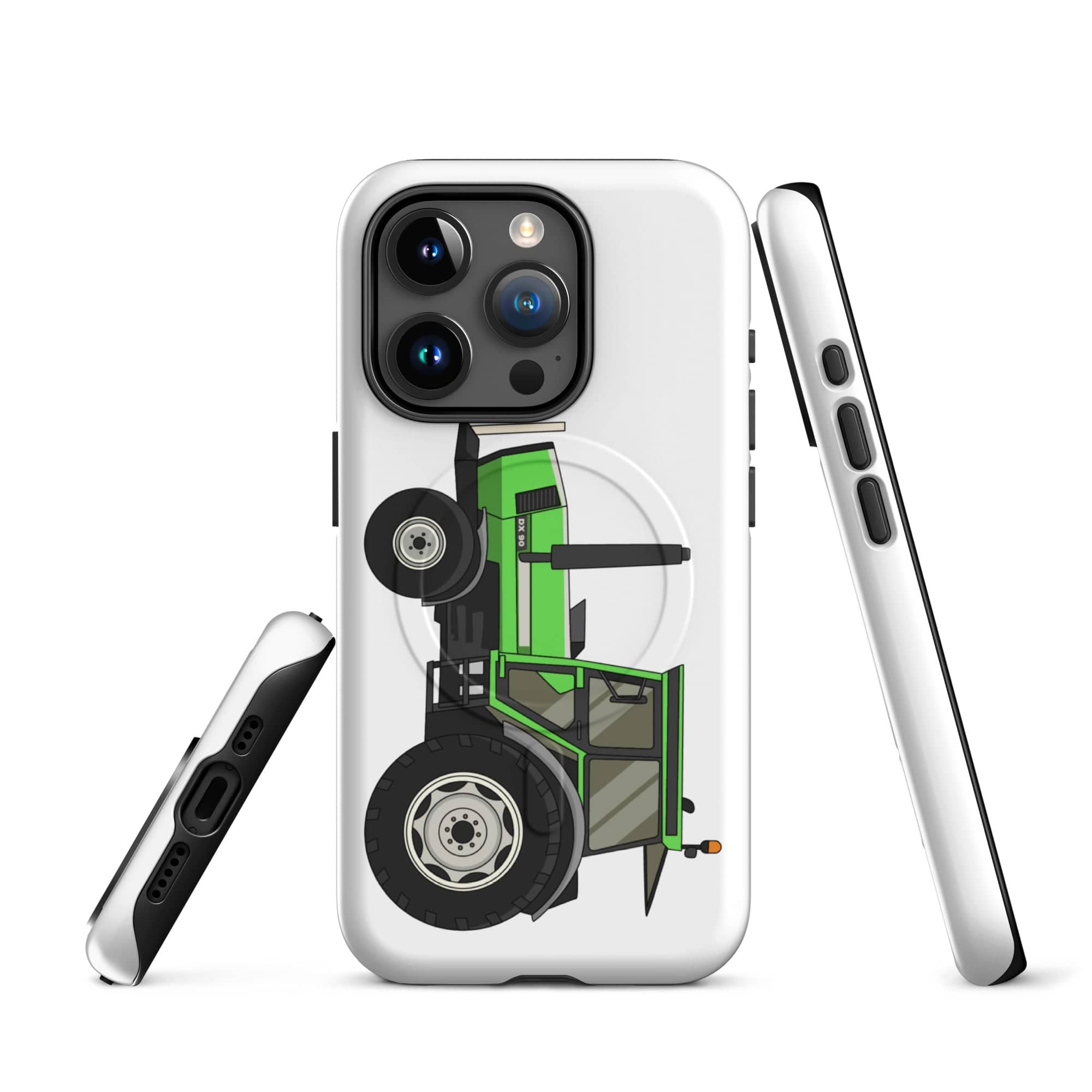 The Tractor Mugs Store iPhone 15 Pro Deutz DX 90 | MagSafe® tough case for iPhone® Quality Farmers Merch