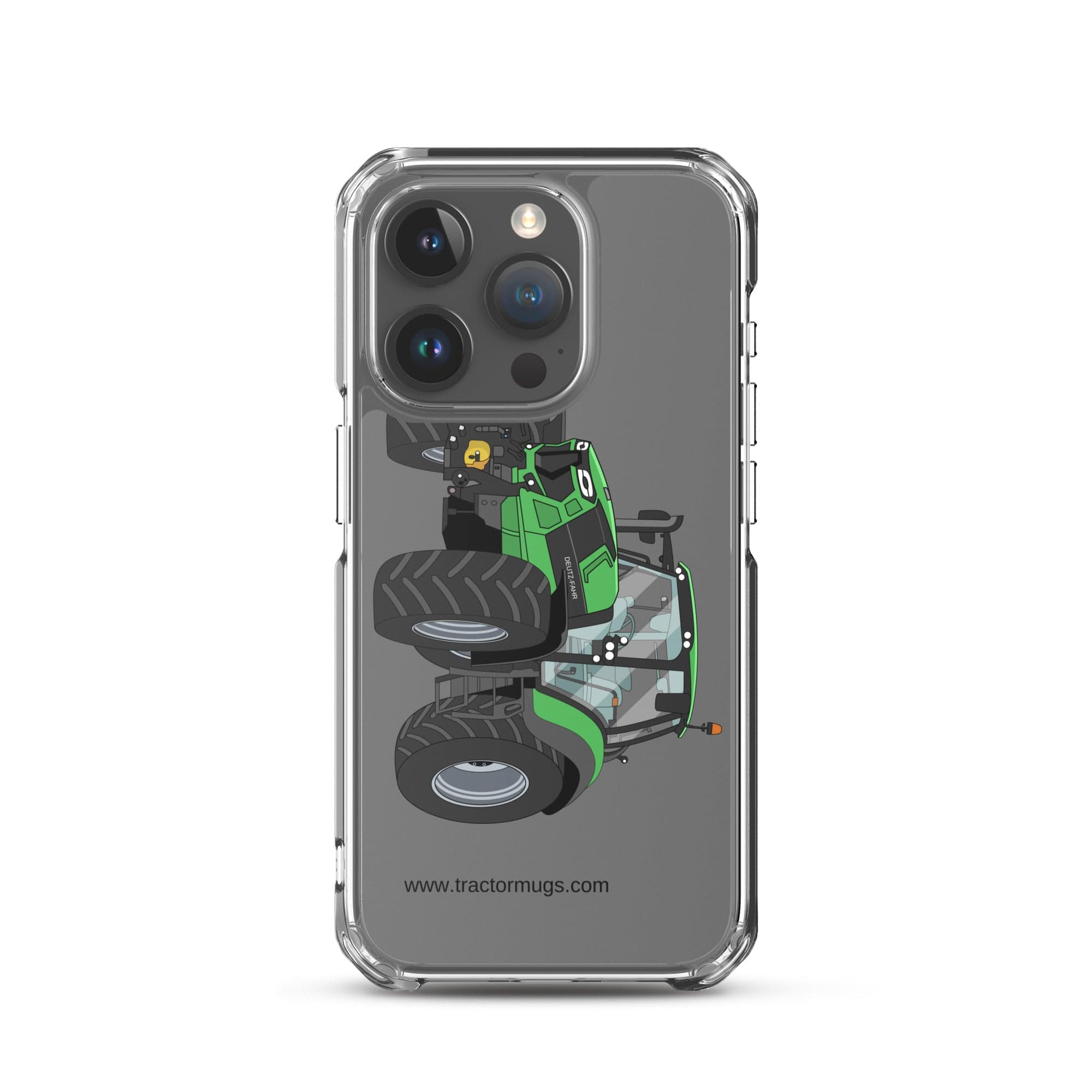 The Tractor Mugs Store iPhone 15 Pro Deutz - Fahr Agrotron 7250 Ttv | Clear Case for iPhone® Quality Farmers Merch