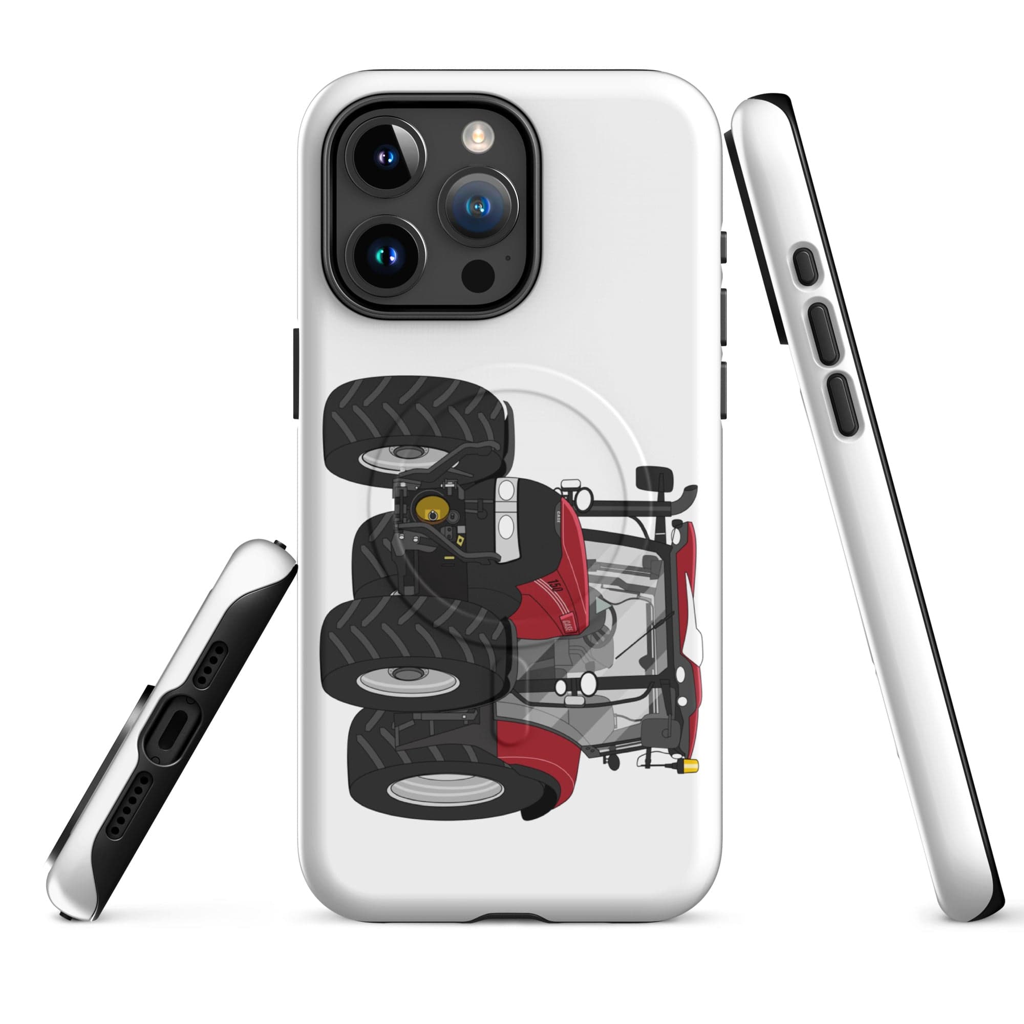 The Tractor Mugs Store iPhone 15 Pro Max Case IH Maxxum 150 Activedrive 8 | MagSafe® tough case for iPhone® Quality Farmers Merch
