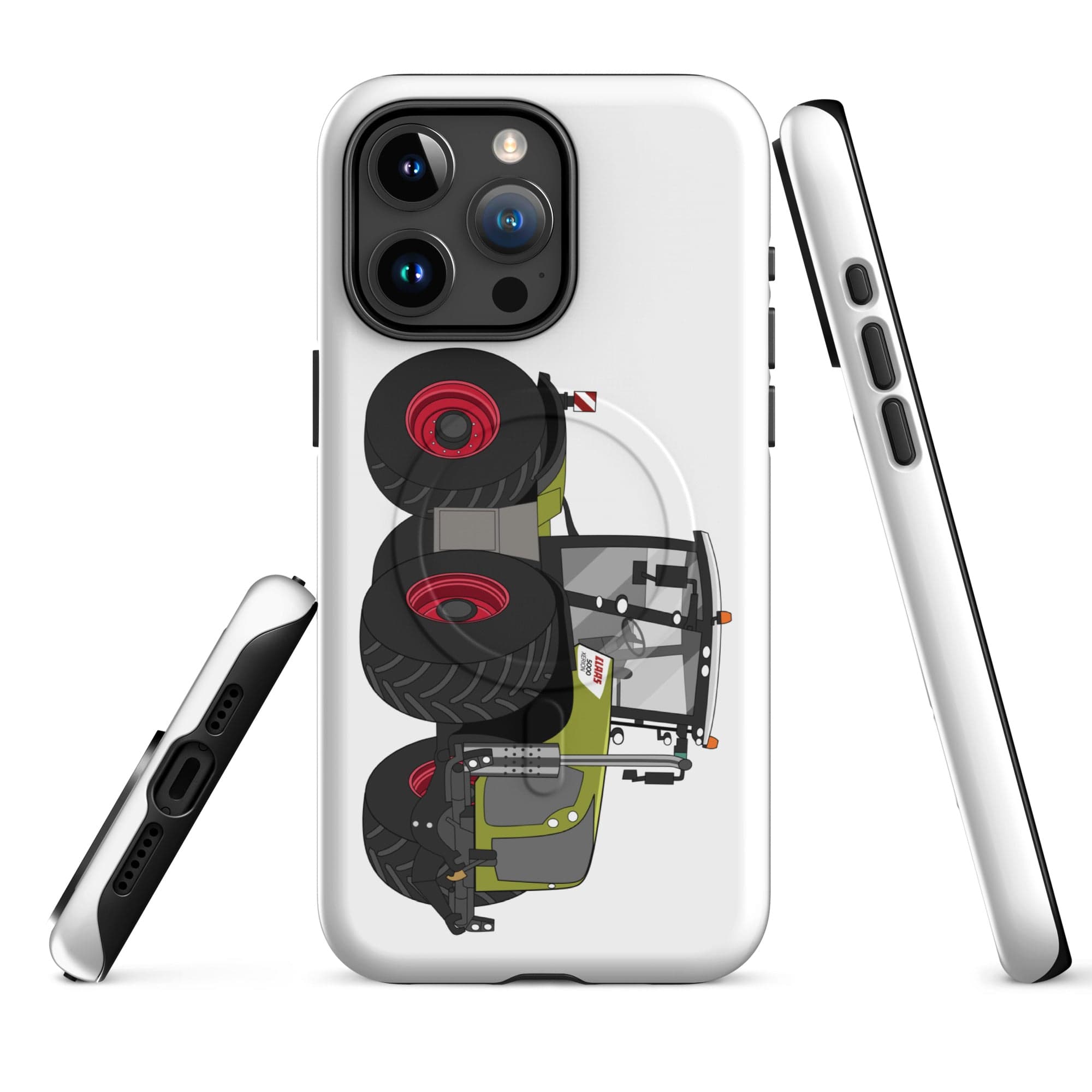 The Tractor Mugs Store iPhone 15 Pro Max Class Xerion 5000 Tractor VC | MagSafe® tough case for iPhone® Quality Farmers Merch